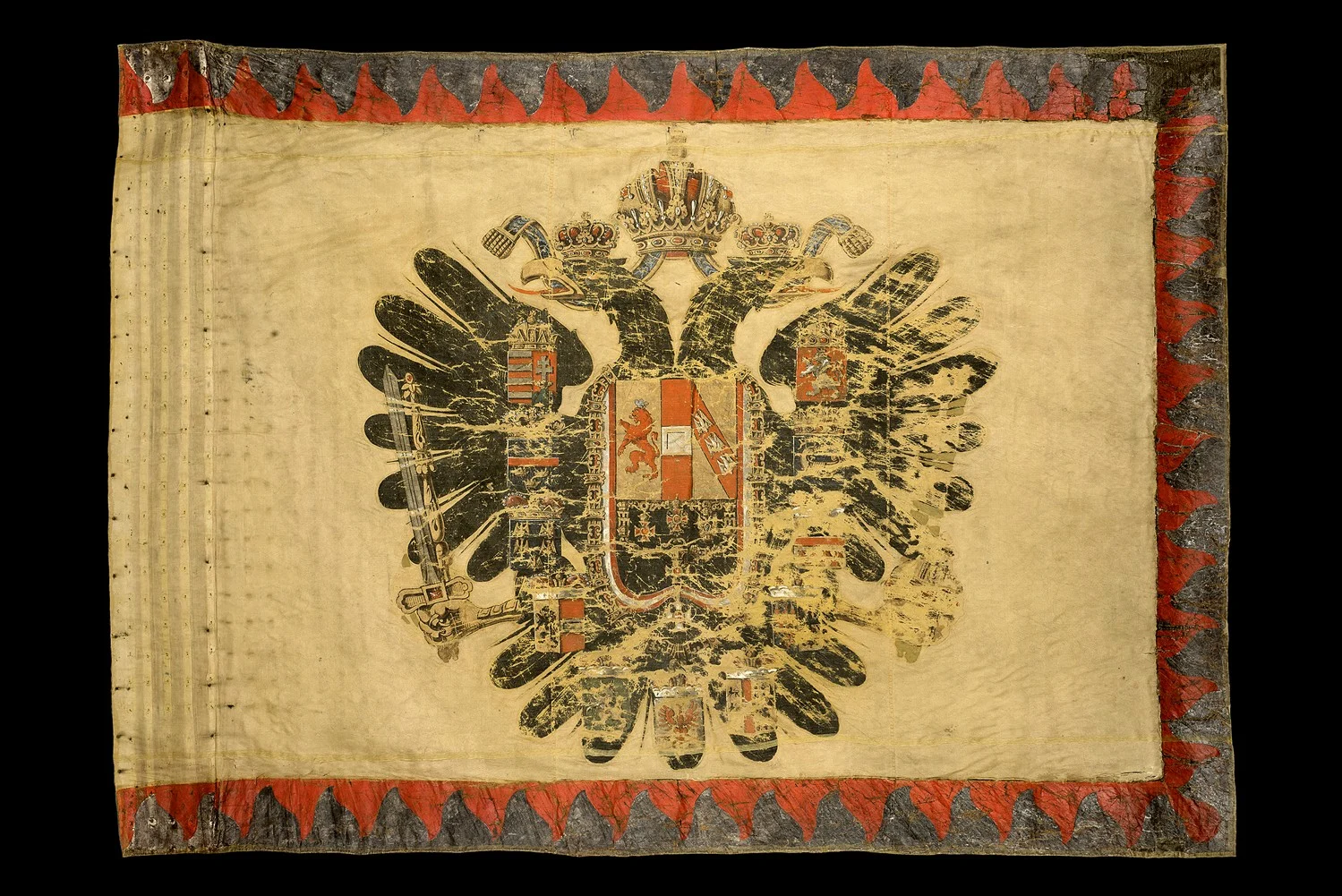 Náhledový obrázek předmětu Plukovní prapor/Regimental flag