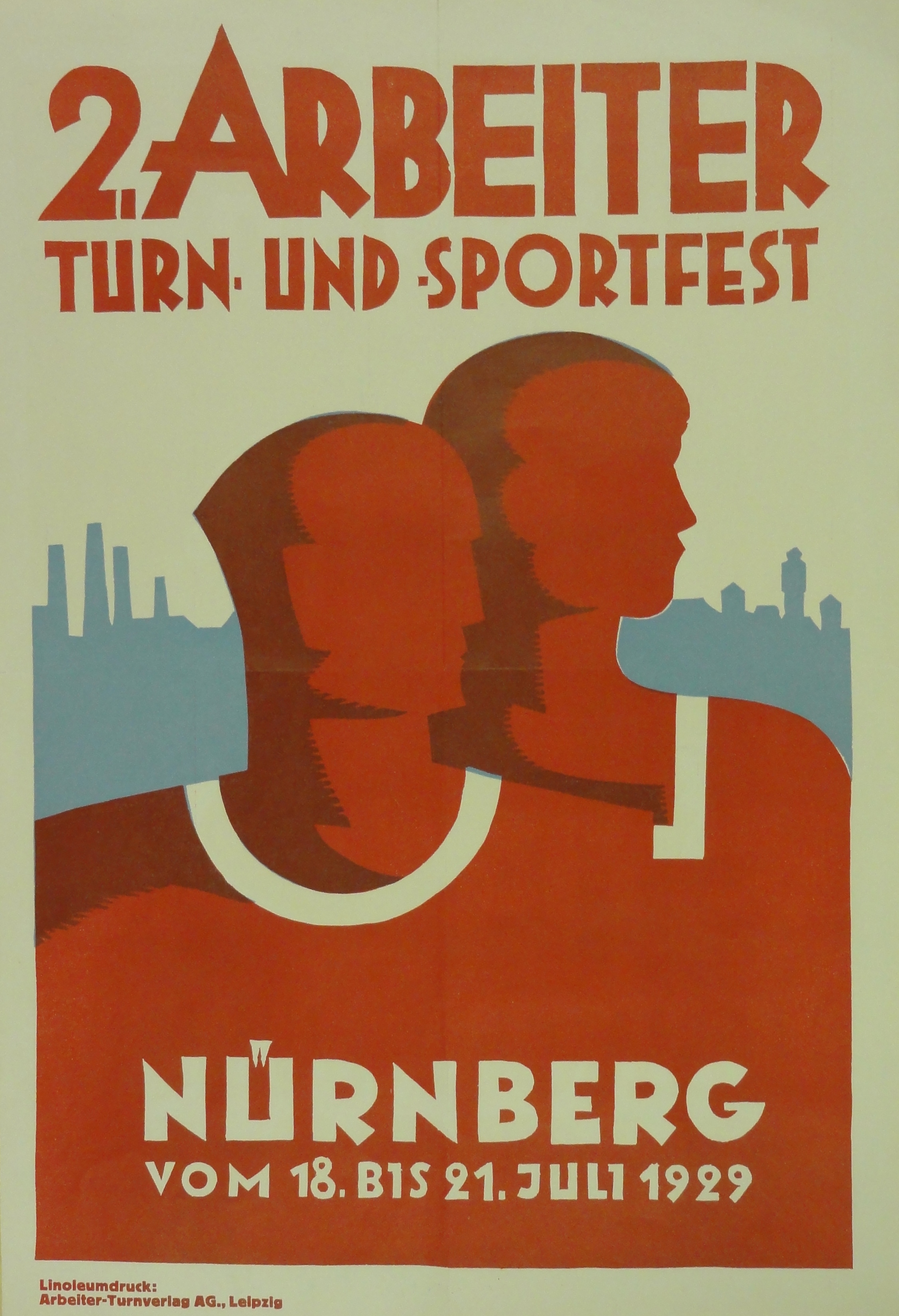 Náhledový obrázek II. Arbeiter Turn und Sportfest. Nürnberg 1929 - 1