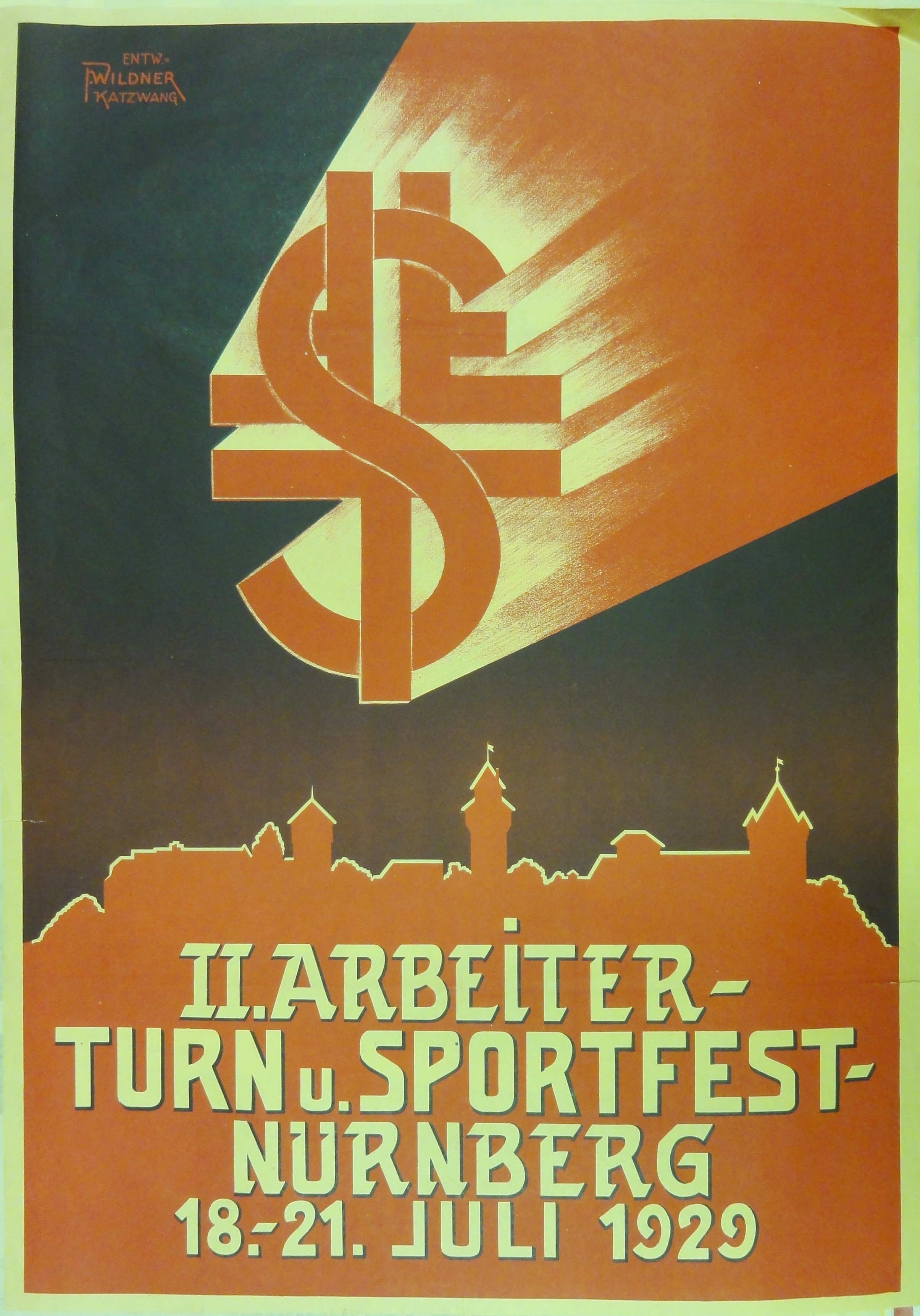 Náhledový obrázek II. Arbeiter Turn und Sportfest. Nürnberg 1929 - 1