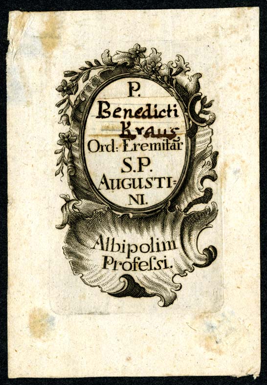 Náhledový obrázek Exlibris - 1