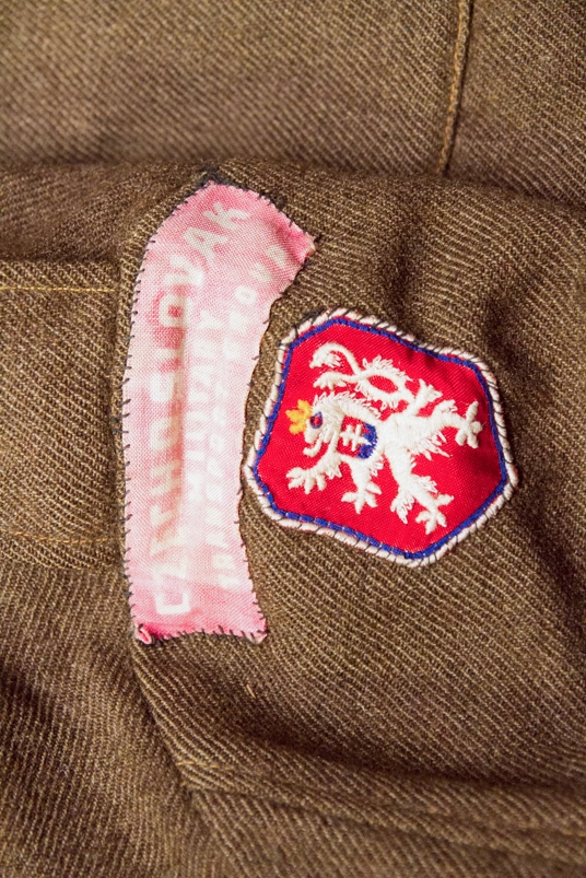 Náhledový obrázek Battle dress bunda s odznáčky - 5