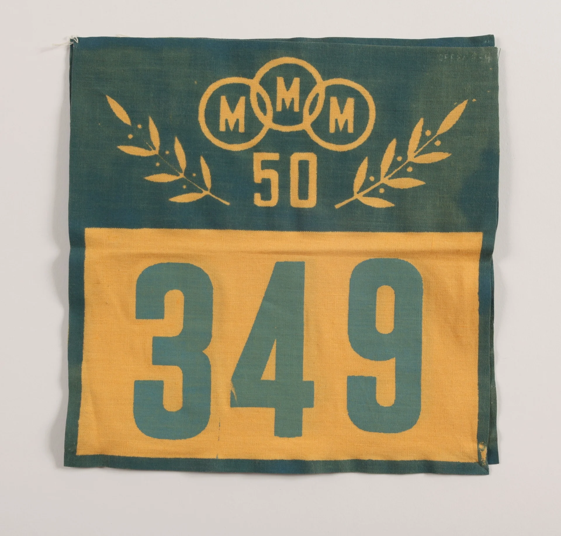 Náhledový obrázek předmětu Startovní číslo MMM50. Košice 1980