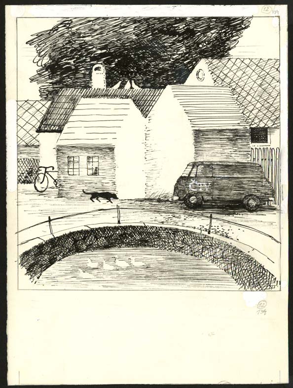 Náhledový obrázek Ilustrace - Kluk od vody - 1