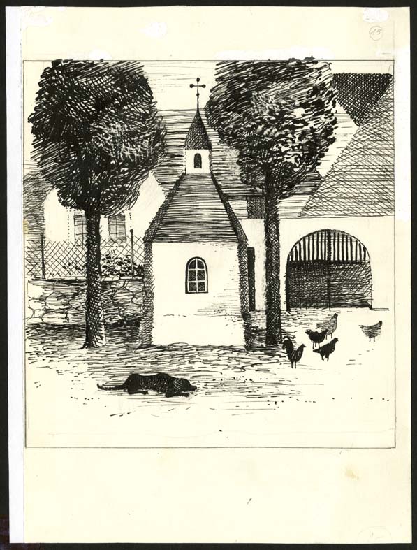 Náhledový obrázek Ilustrace - Kluk od vody - 1