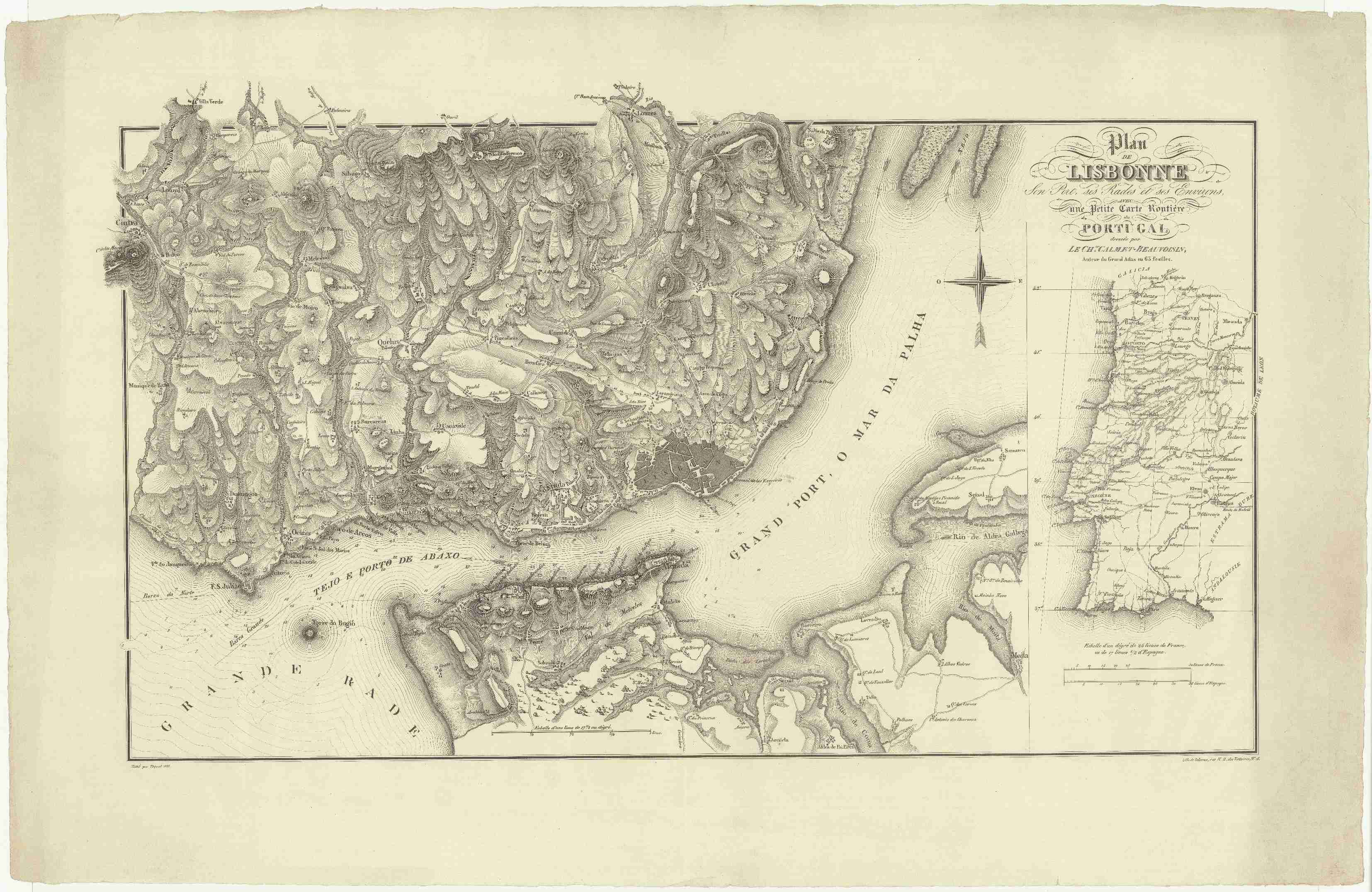 Náhledový obrázek Plan de Lisbonne - 1