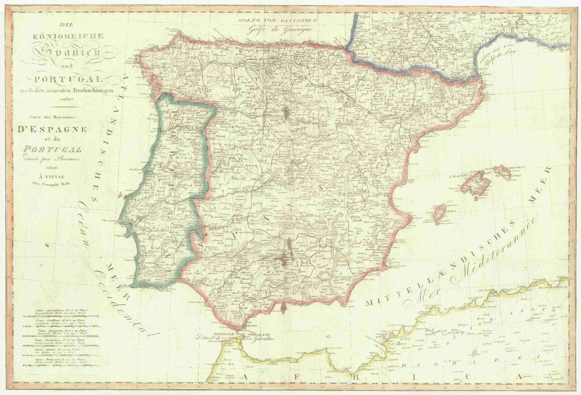Náhledový obrázek předmětu Die Königreiche Spanien und Portugal