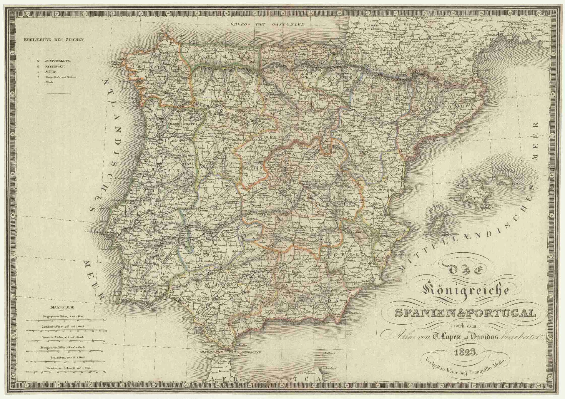 Náhledový obrázek předmětu Das Königreiche Spanien und Portugal