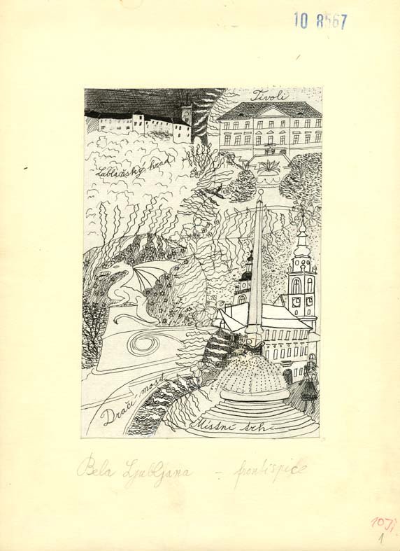 Náhledový obrázek Ilustrace pro frontispis - Když zrají jahody - 1