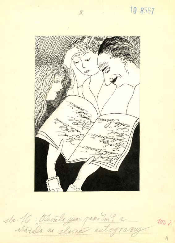 Náhledový obrázek Ilustrace - Když zrají jahody - 1
