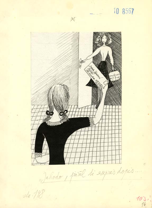 Náhledový obrázek Ilustrace - Když zrají jahody - 1