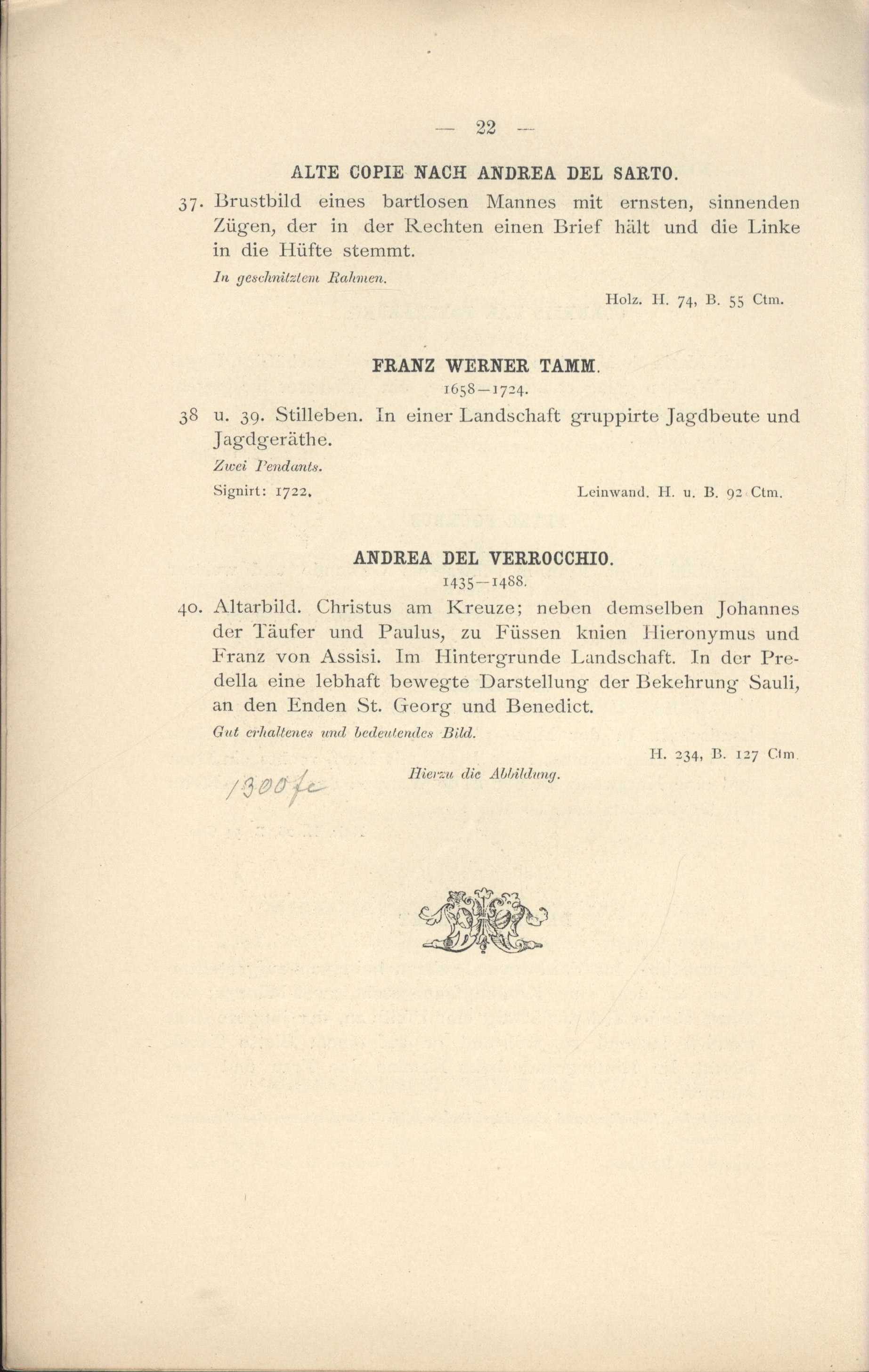 Náhledový obrázek Katalog der Kunstsammlung der verstorbenen Herrn Herrmann Sax in Wien - 9