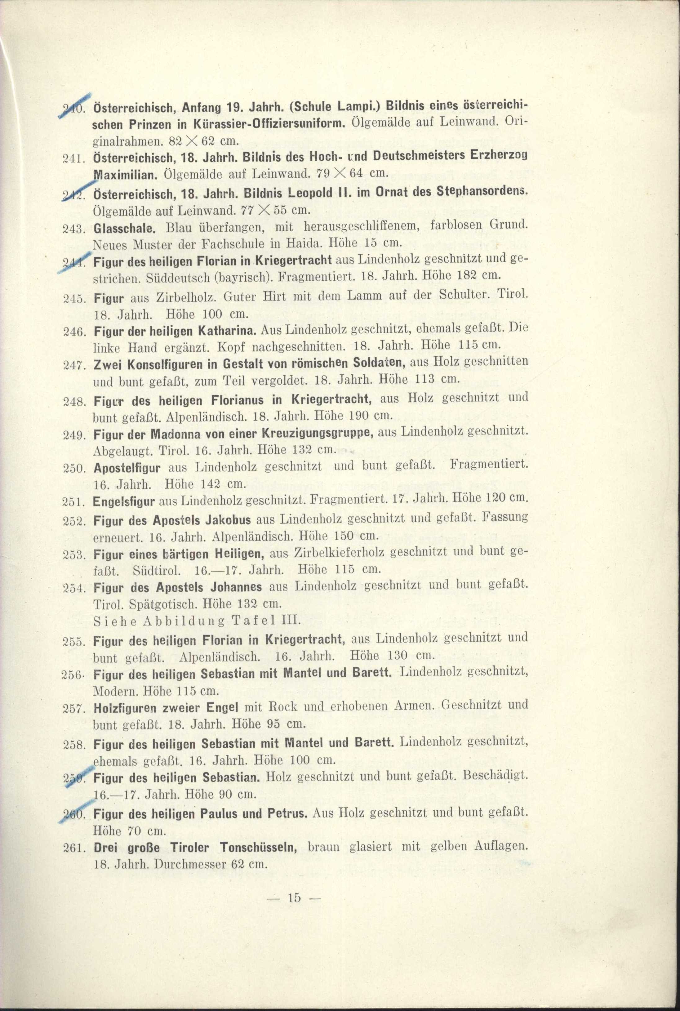 Náhledový obrázek Antiquitäten zumeist Alpenländische Volks-Kunst des 16., 17. und 18. Jahrhunderts - 28