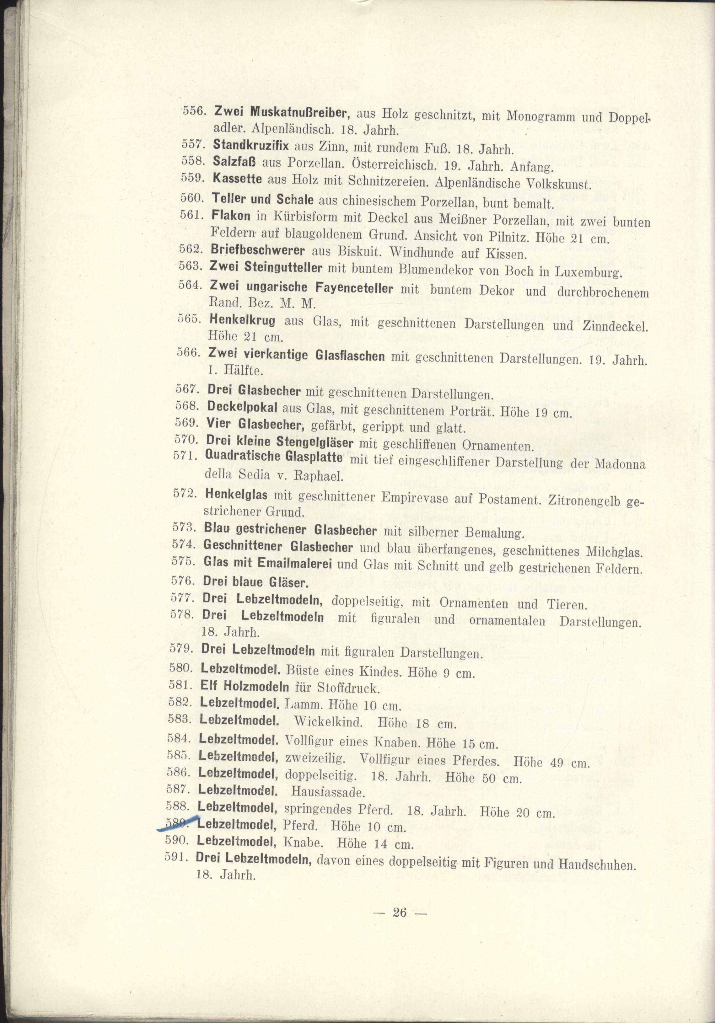 Náhledový obrázek Antiquitäten zumeist Alpenländische Volks-Kunst des 16., 17. und 18. Jahrhunderts - 6