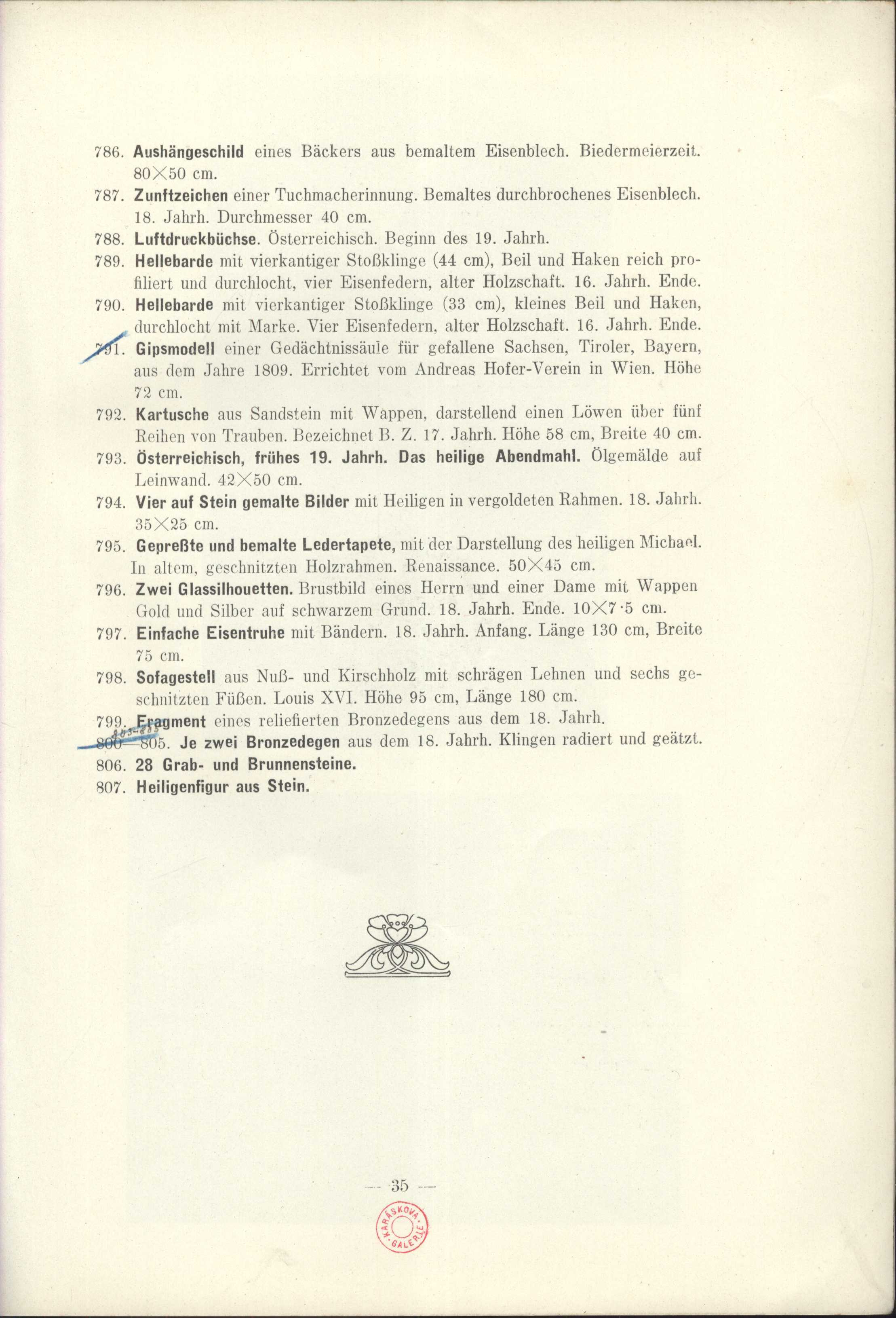 Náhledový obrázek Antiquitäten zumeist Alpenländische Volks-Kunst des 16., 17. und 18. Jahrhunderts - 8