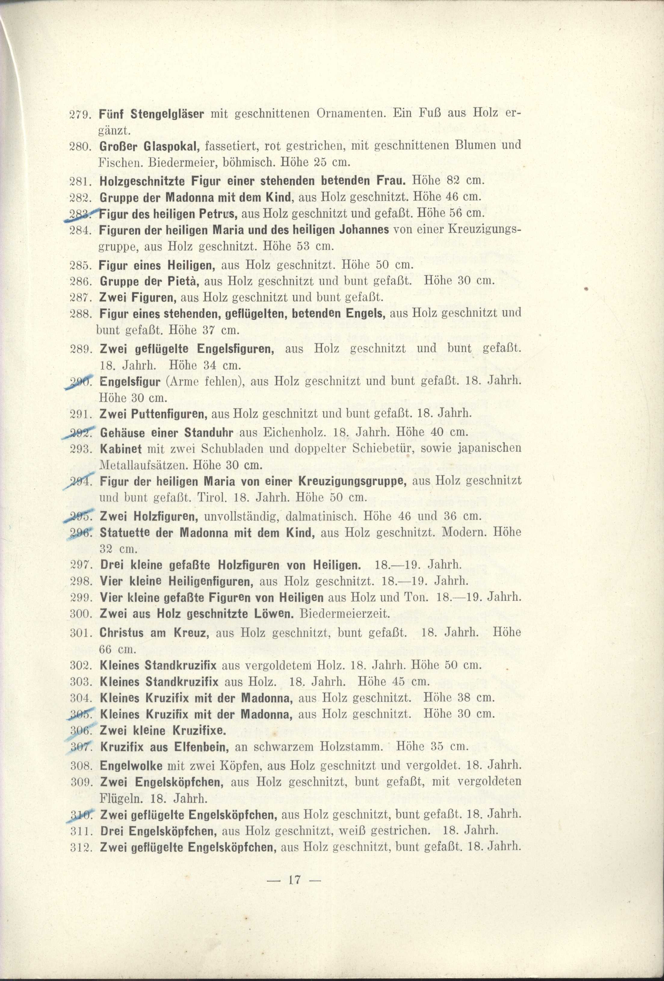 Náhledový obrázek Antiquitäten zumeist Alpenländische Volks-Kunst des 16., 17. und 18. Jahrhunderts - 15