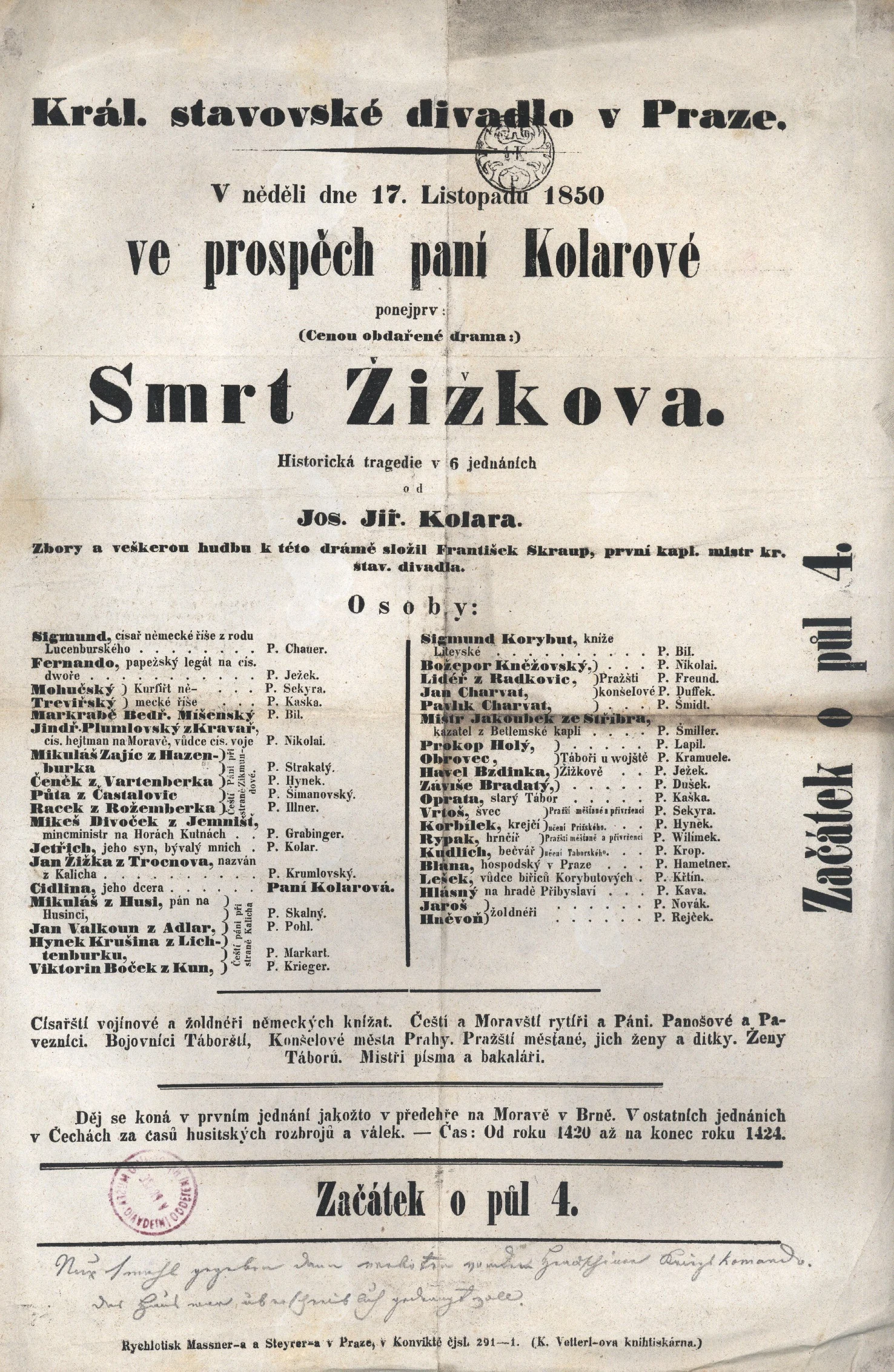 Náhledový obrázek předmětu Cedule Stavovského divadla