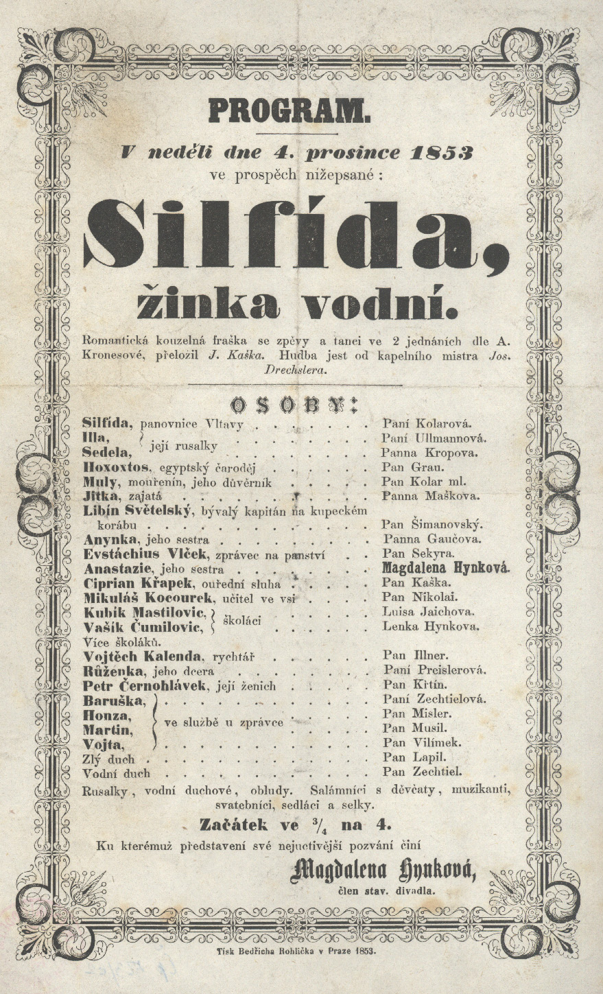 Náhledový obrázek Cedule Stavovského divadla - 1