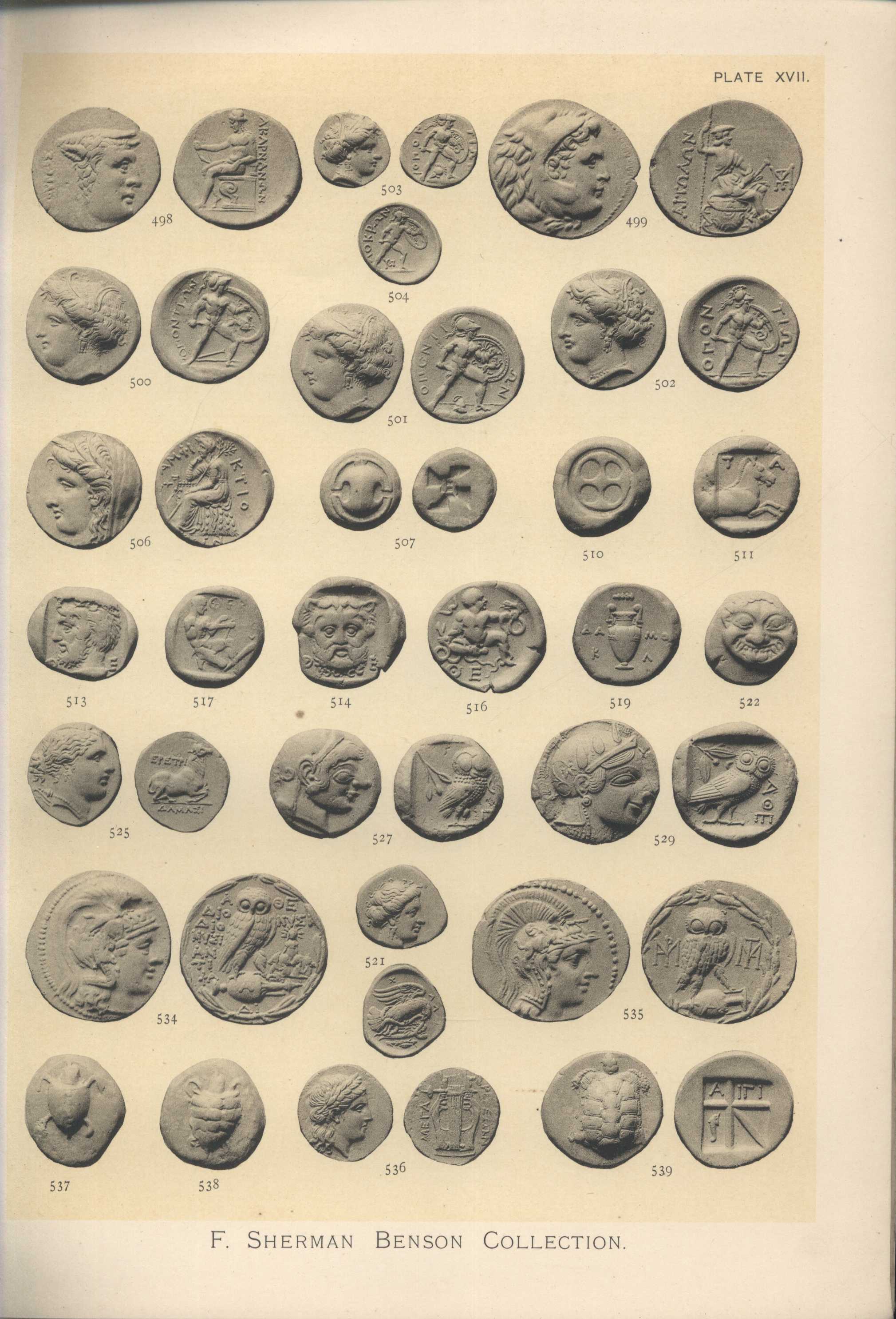 Náhledový obrázek Catalogue of the Valuable Collection of Greek Coins - 6
