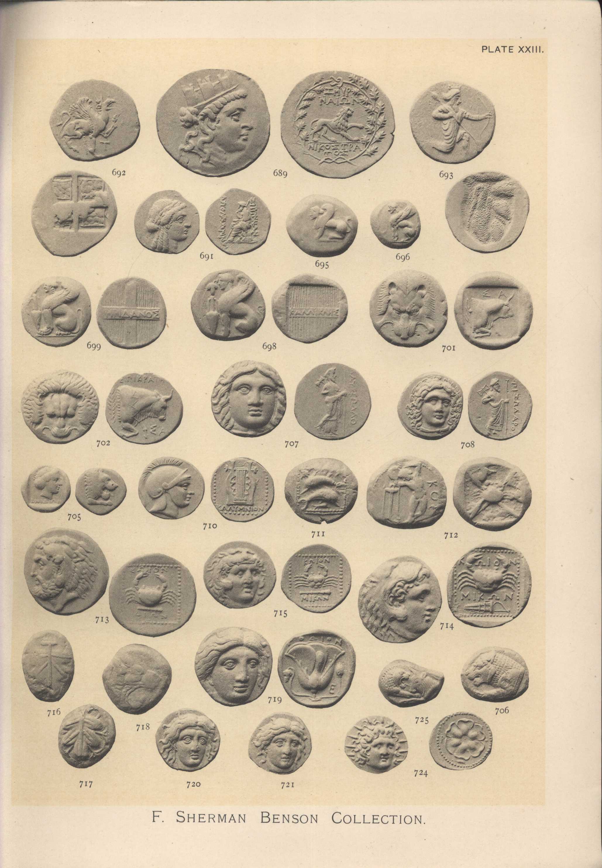 Náhledový obrázek Catalogue of the Valuable Collection of Greek Coins - 12