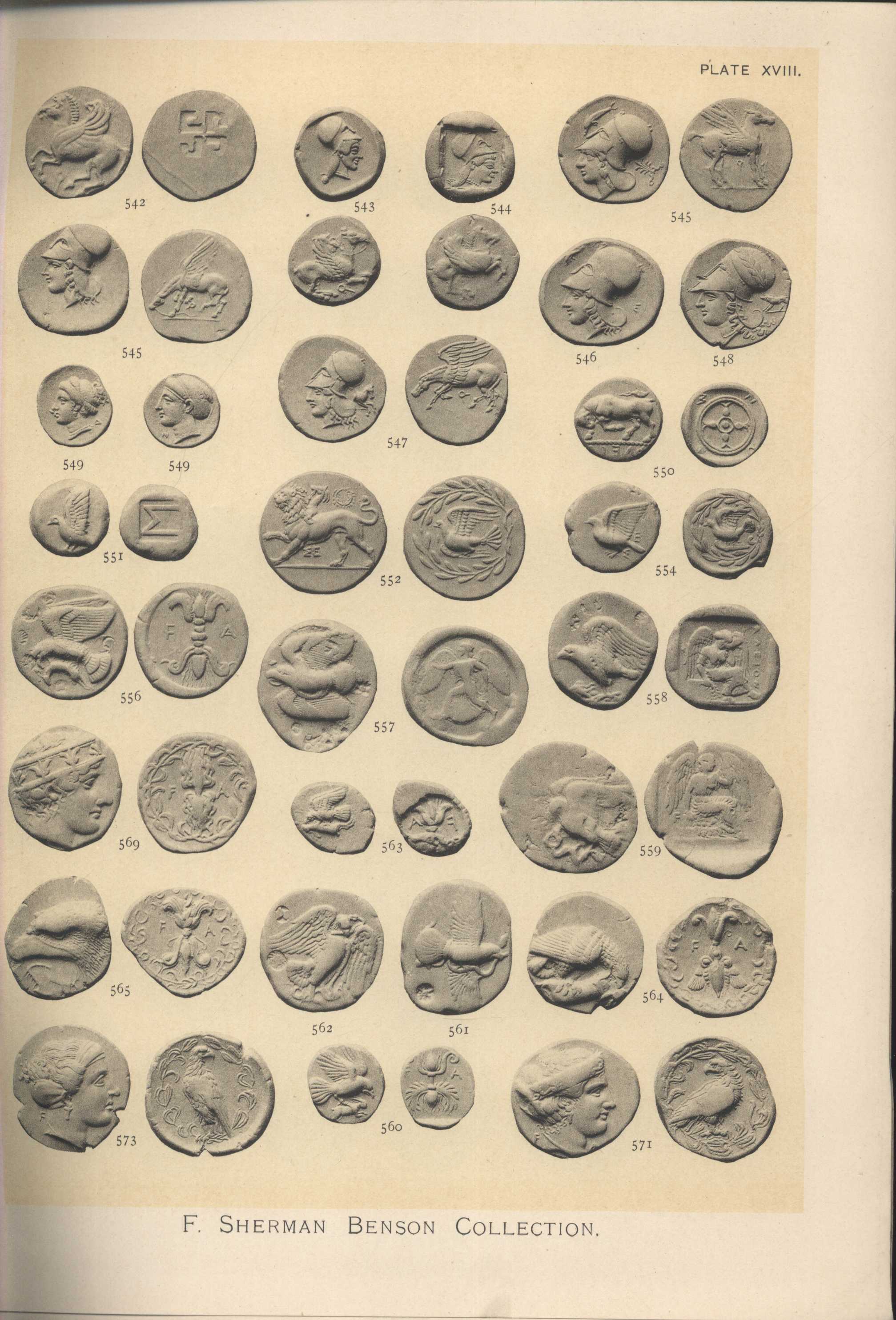 Náhledový obrázek Catalogue of the Valuable Collection of Greek Coins - 7