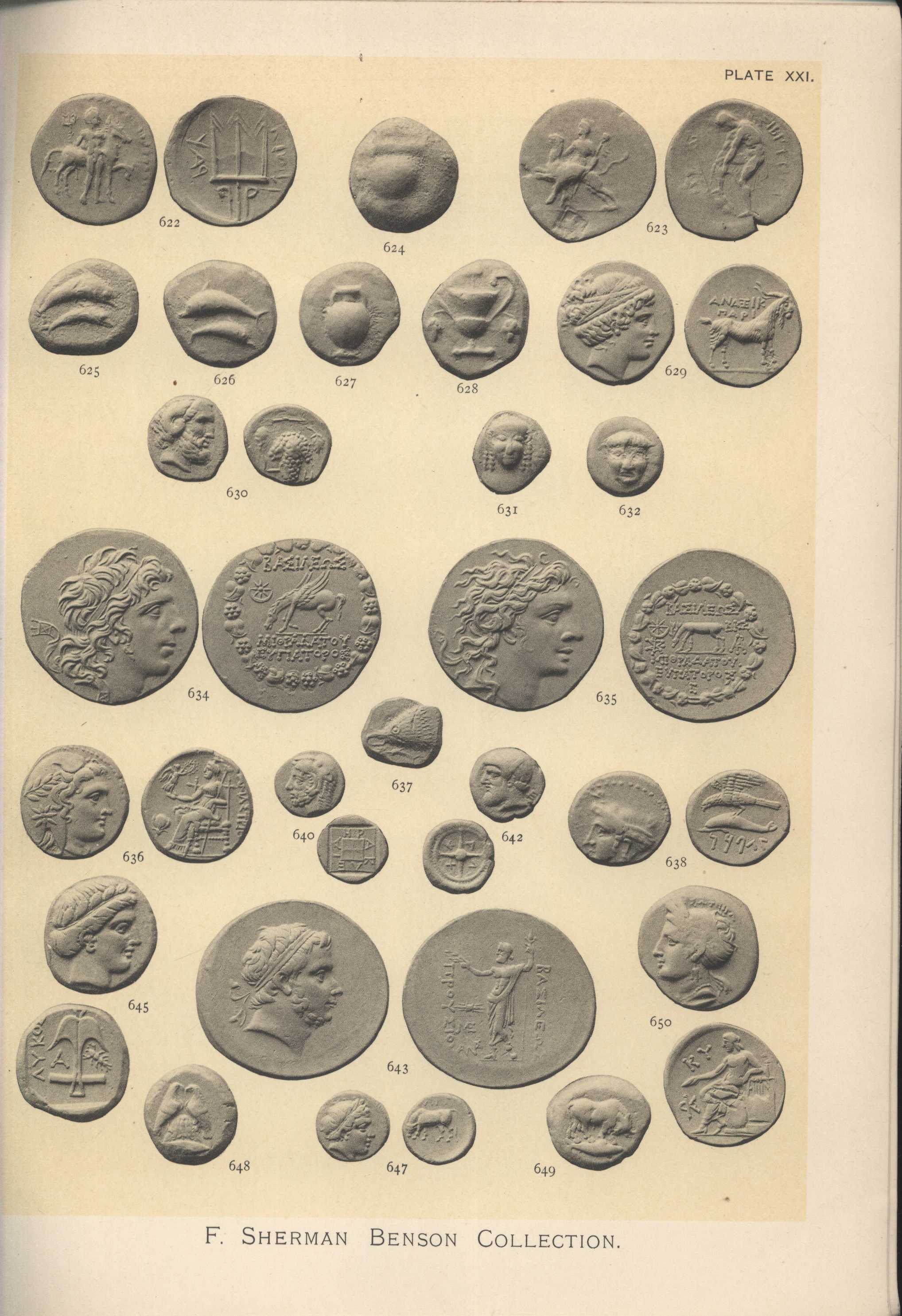 Náhledový obrázek Catalogue of the Valuable Collection of Greek Coins - 10