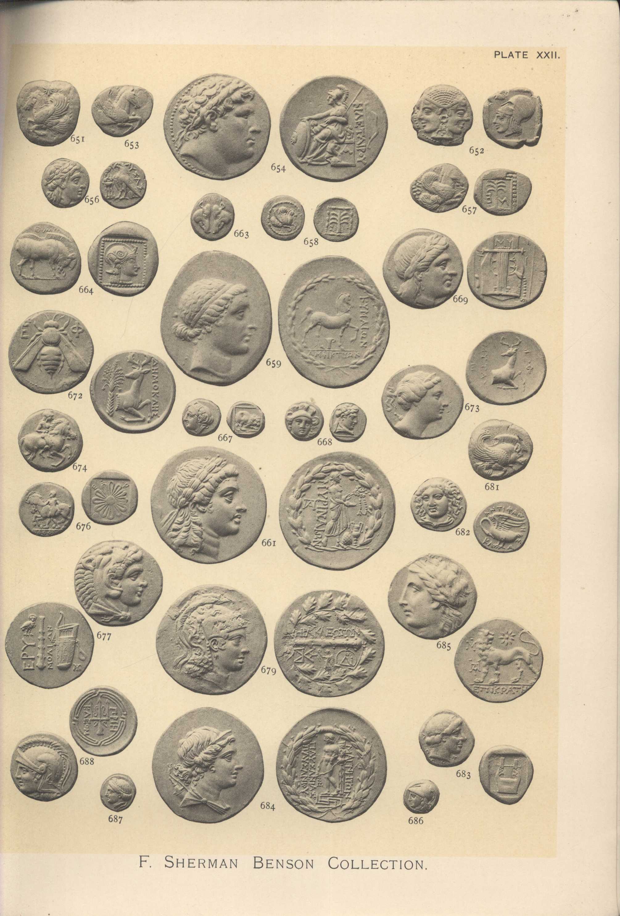 Náhledový obrázek Catalogue of the Valuable Collection of Greek Coins - 11