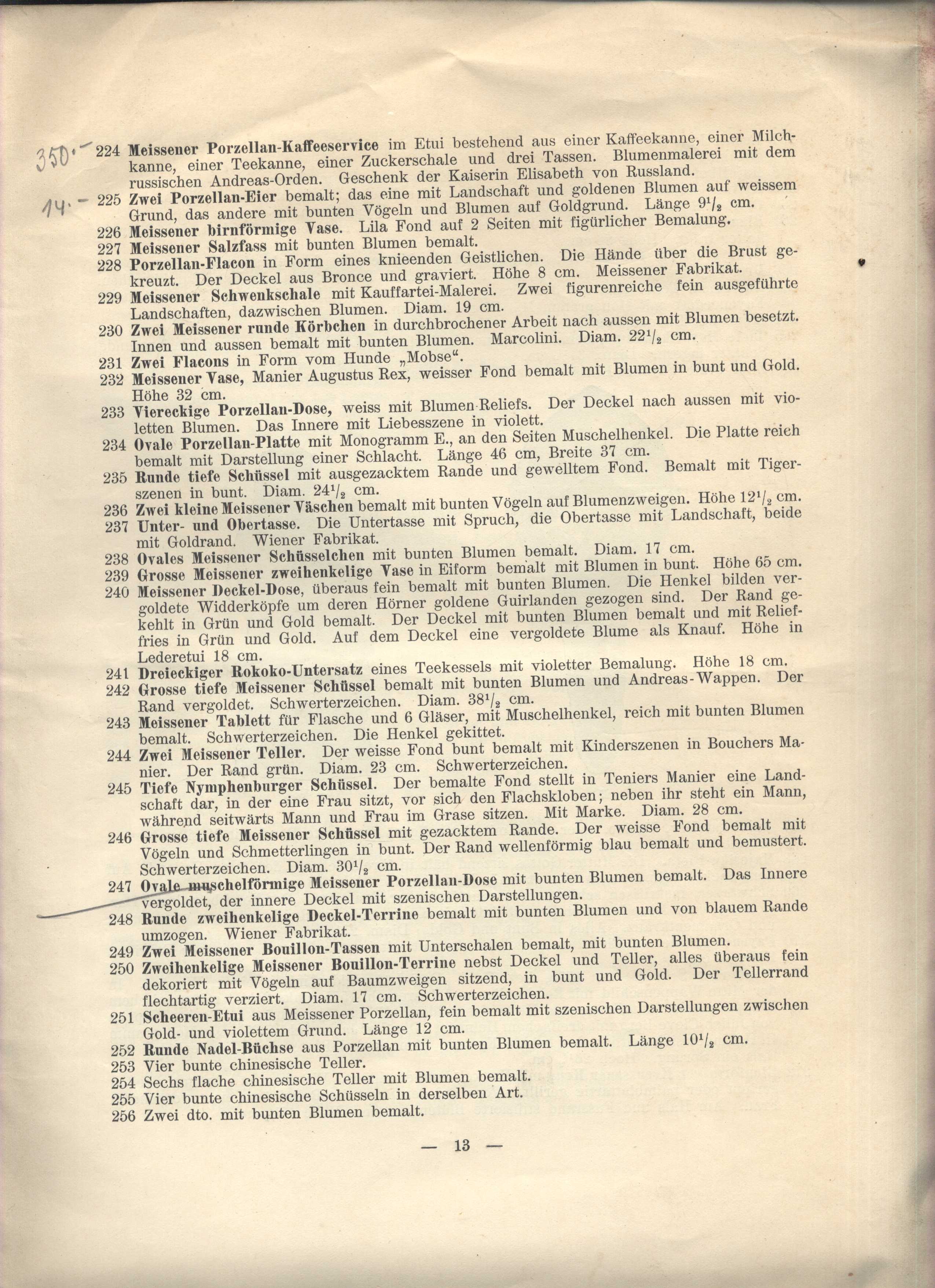 Náhledový obrázek Katalog einer Sammlung von Antiquitäten - 7