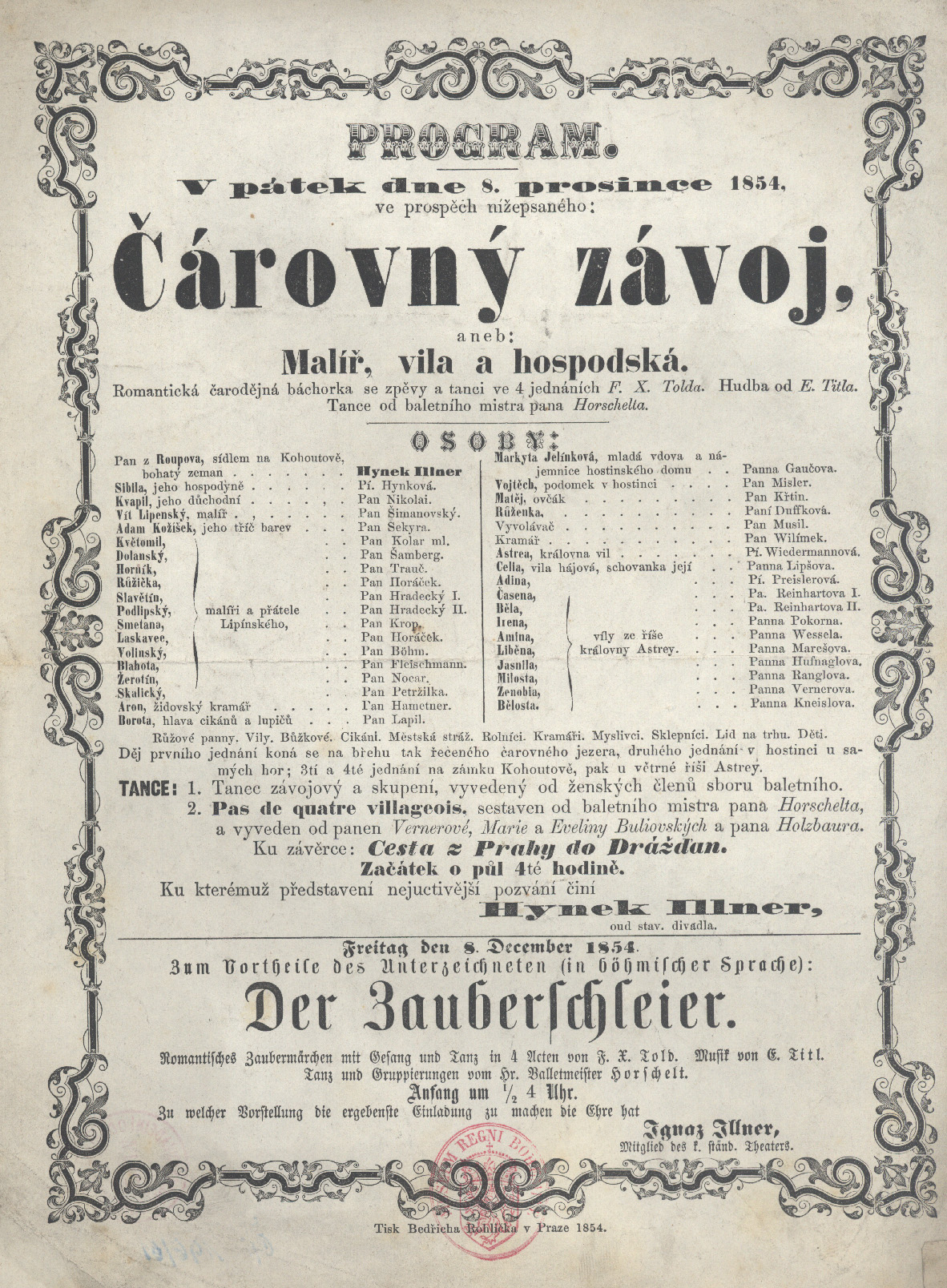 Náhledový obrázek Cedule Stavovského divadla - 1