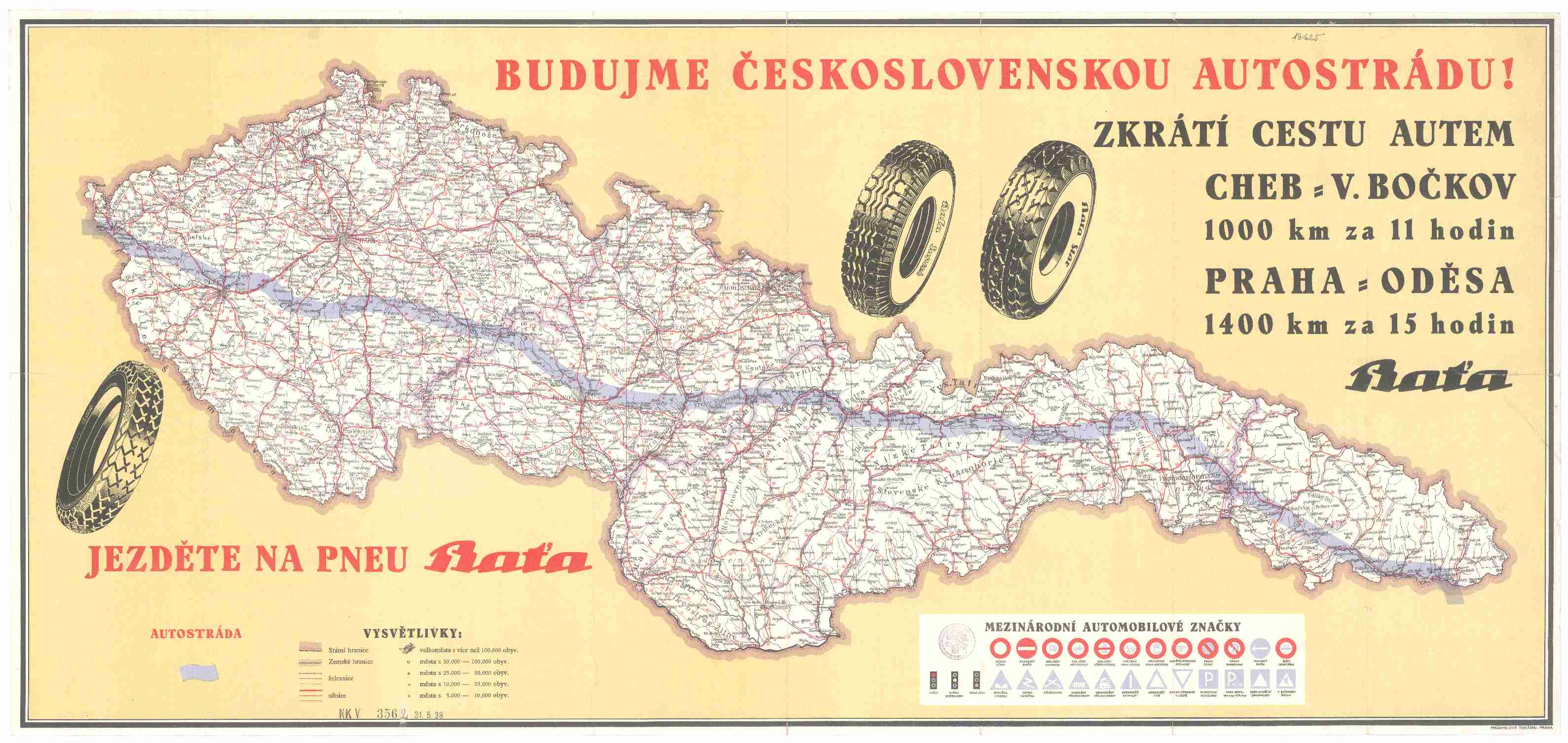 Náhledový obrázek Budujme československou autostrádu! - 1
