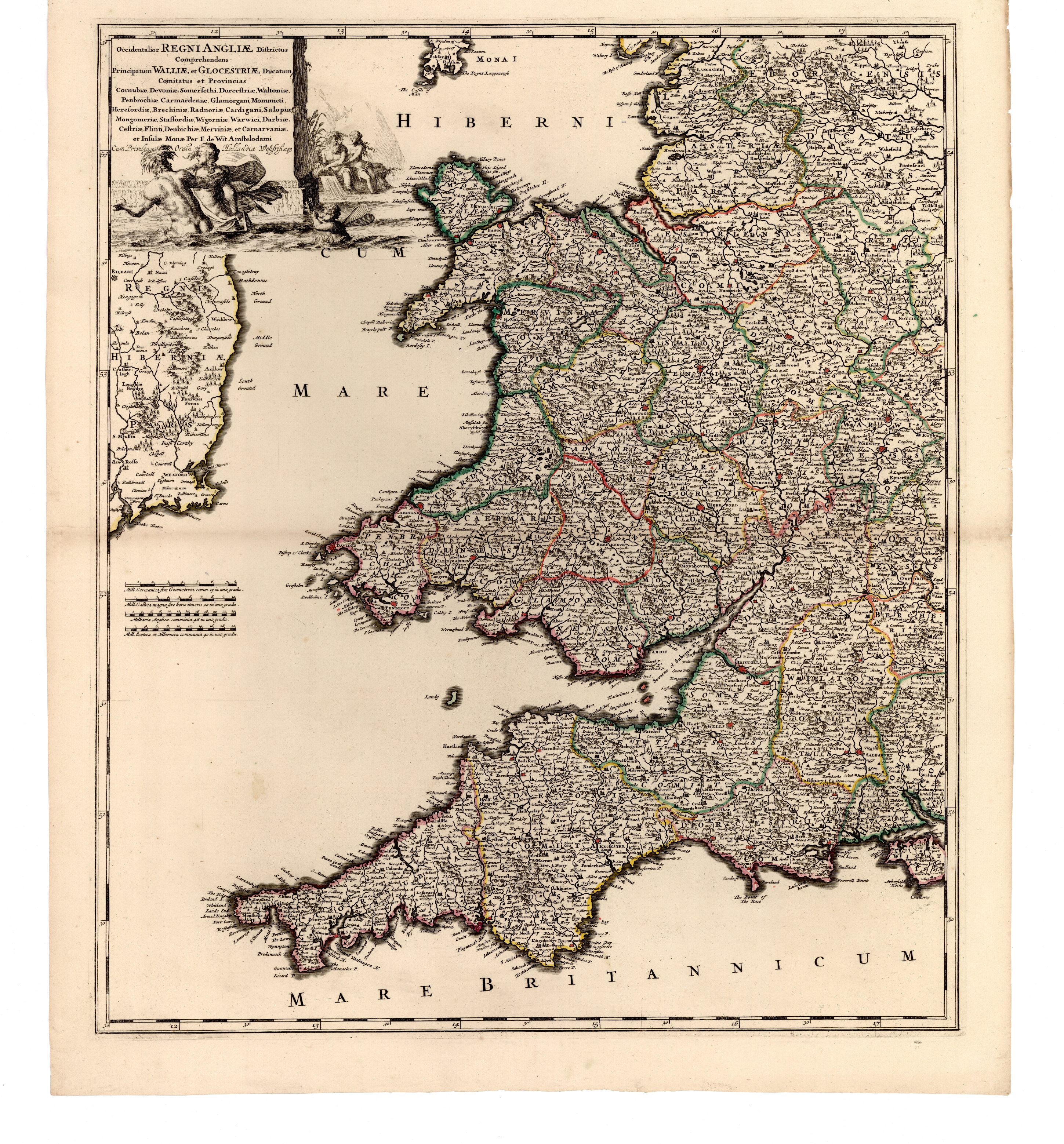 Náhledový obrázek Occidentalior REGNI ANGLIAE Districtus - 1