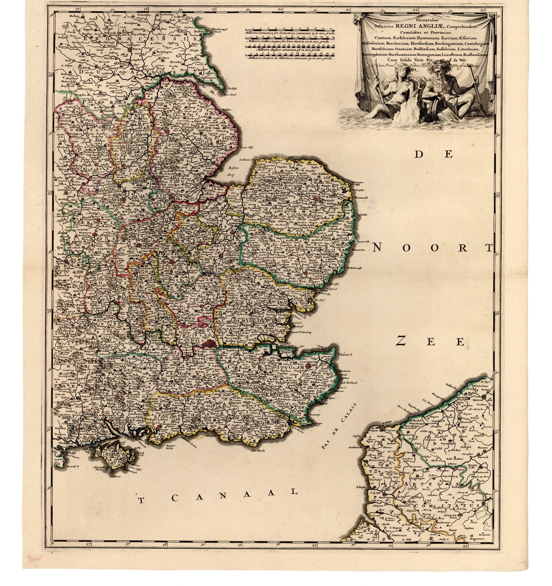 Náhledový obrázek předmětu Orientalior Districtus REGNI ANGLIAE