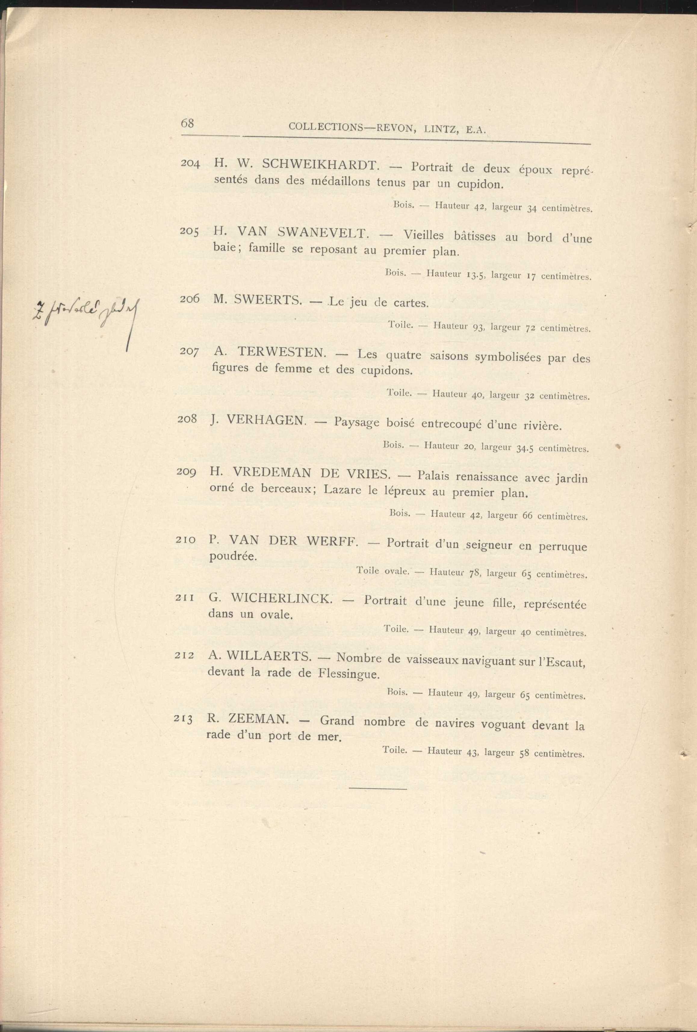 Náhledový obrázek Catalogue des tableaux anciens - 4