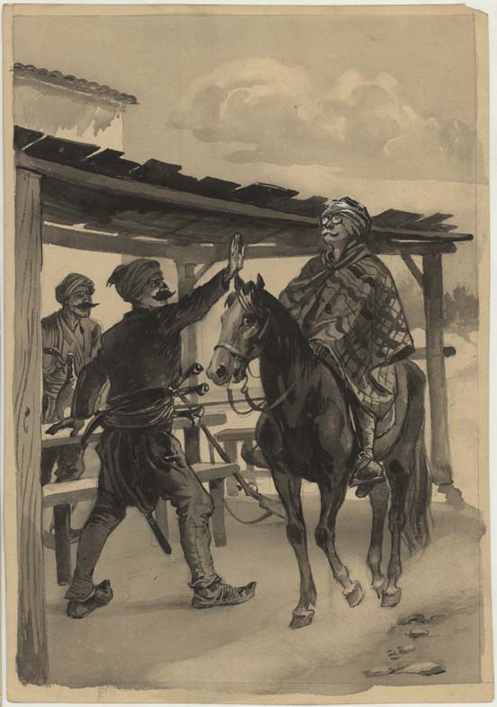 Náhledový obrázek Ilustrace - V zemi Škipetarů - 1