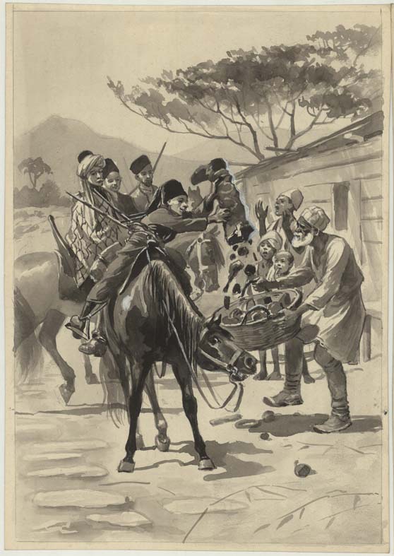 Náhledový obrázek Ilustrace - V zemi Škipetarů - 1