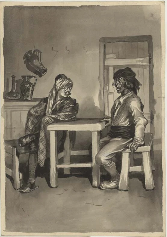 Náhledový obrázek předmětu Ilustrace - V zemi Škipetarů