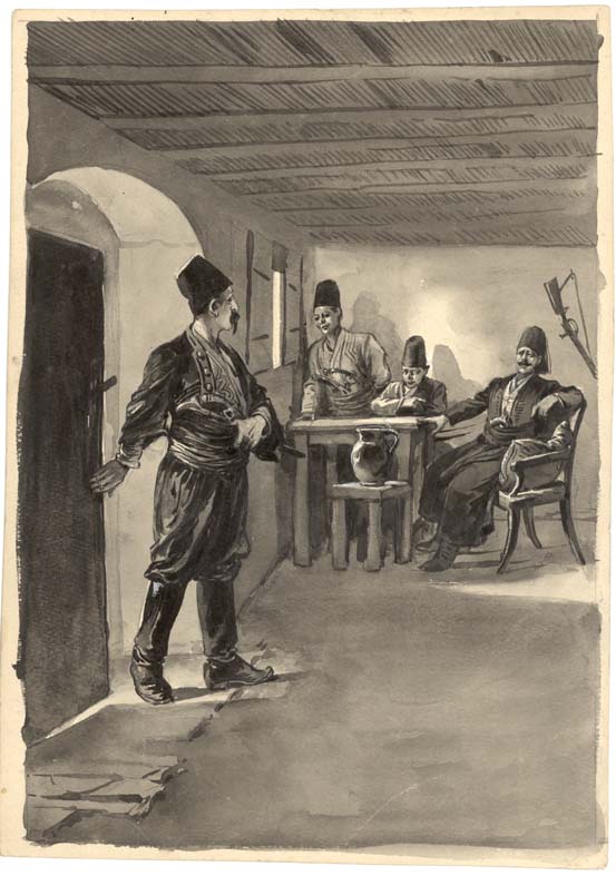 Náhledový obrázek Ilustrace - V zemi Škipetarů - 1