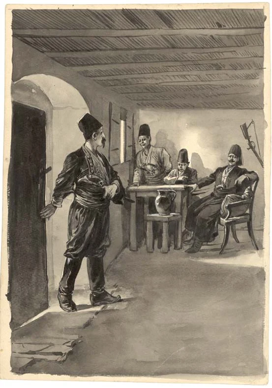Náhledový obrázek předmětu Ilustrace - V zemi Škipetarů