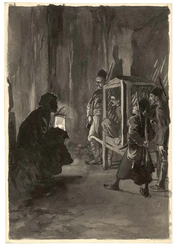 Náhledový obrázek předmětu Ilustrace - V zemi Škipetarů
