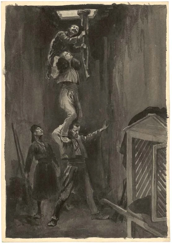 Náhledový obrázek předmětu Ilustrace - V zemi Škipetarů