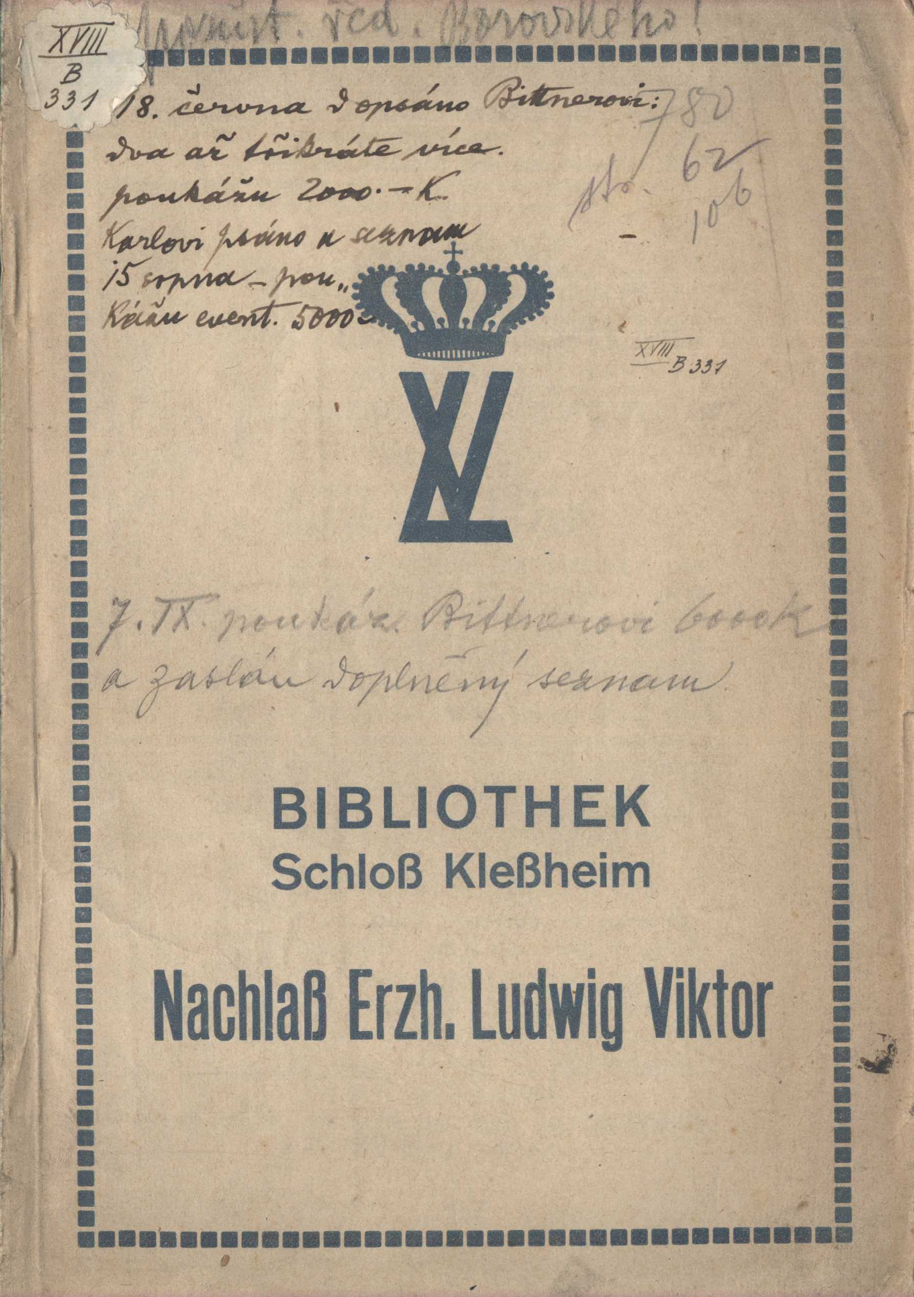 Náhledový obrázek předmětu Gesamteinrichtung Schloss Klessheim bei Salzburg nachlass Erzherzog Ludwig Viktor