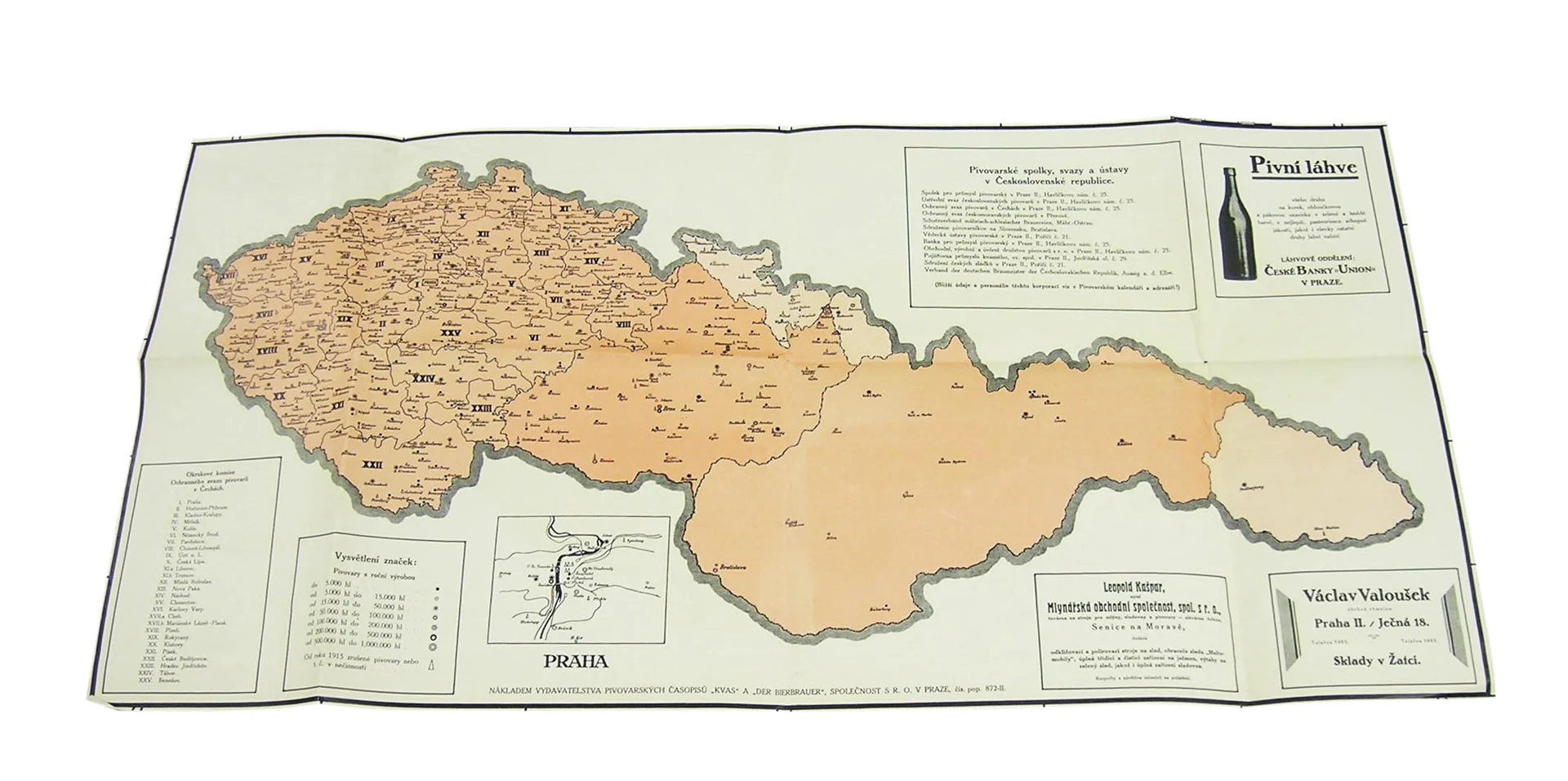 Náhledový obrázek předmětu Mapa pivovarů a sladoven