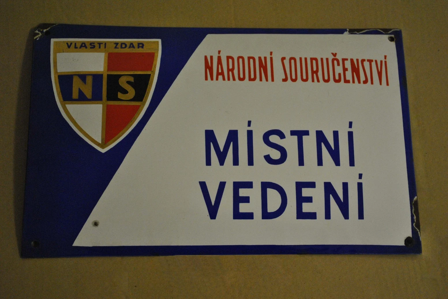 Náhledový obrázek předmětu Tabule Národního souručenství