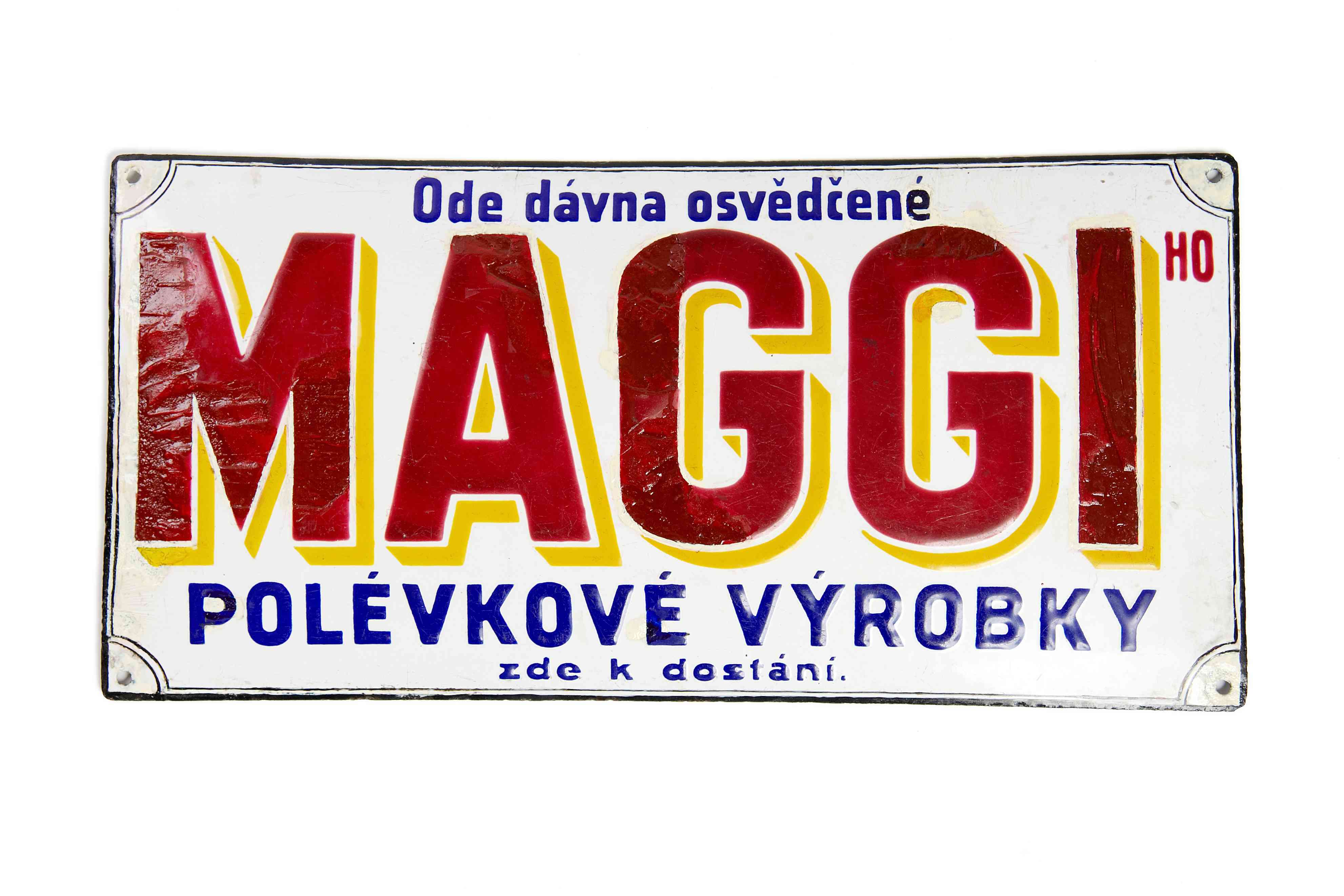 Náhledový obrázek Reklamní tabulka na koření Maggi - 1