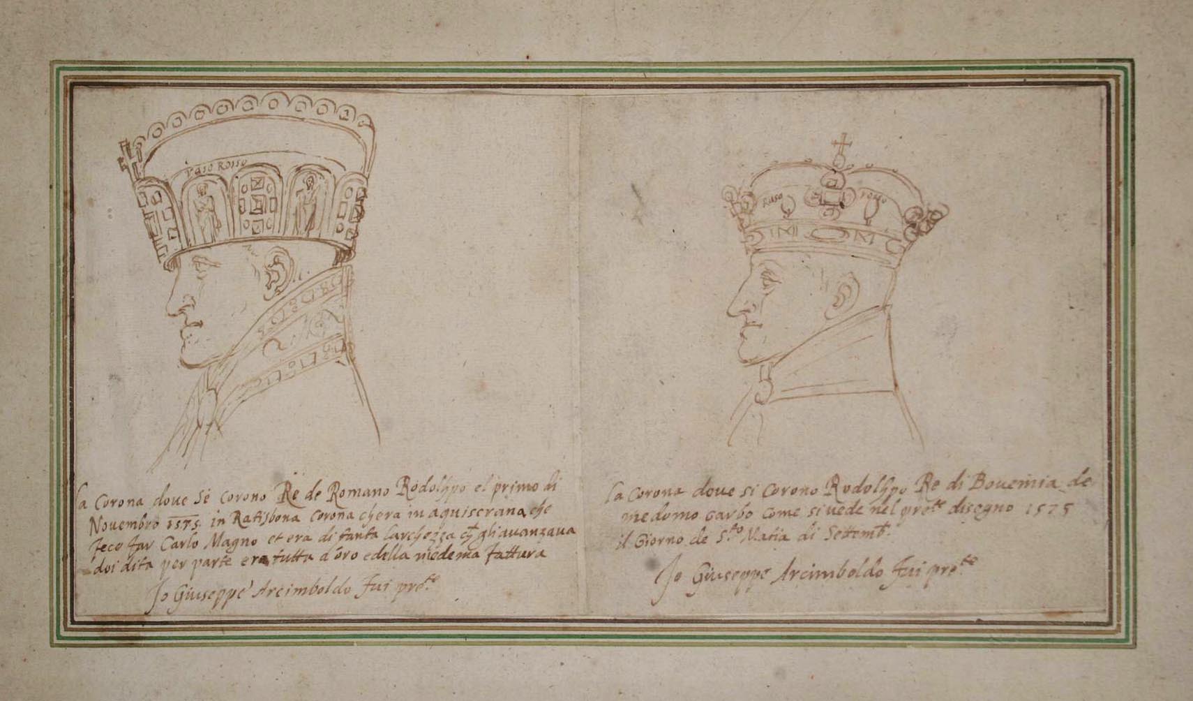 Náhledový obrázek Rudolf II. při říšské a české korunovaci - 1