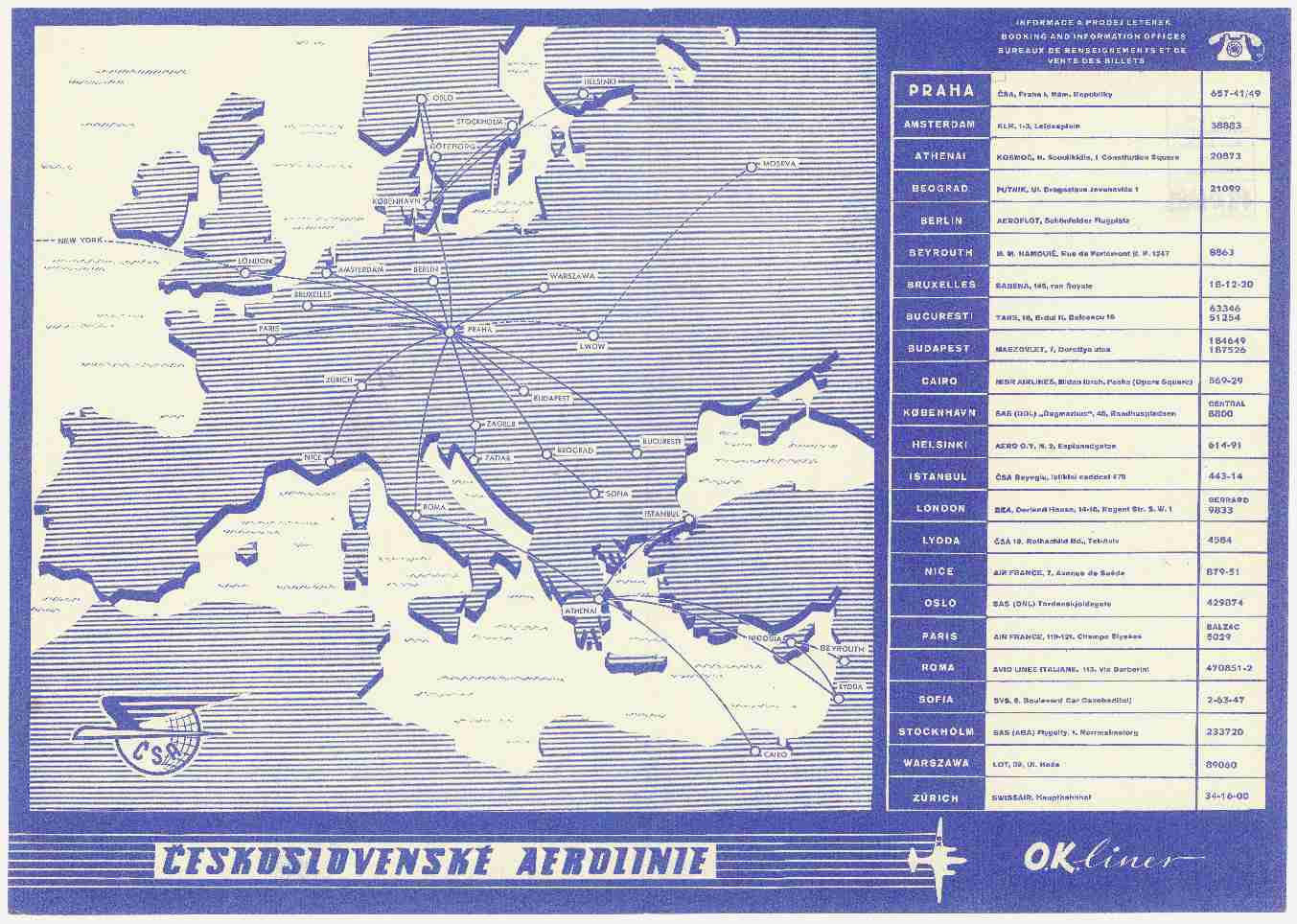Náhledový obrázek Československé aerolinie - 1