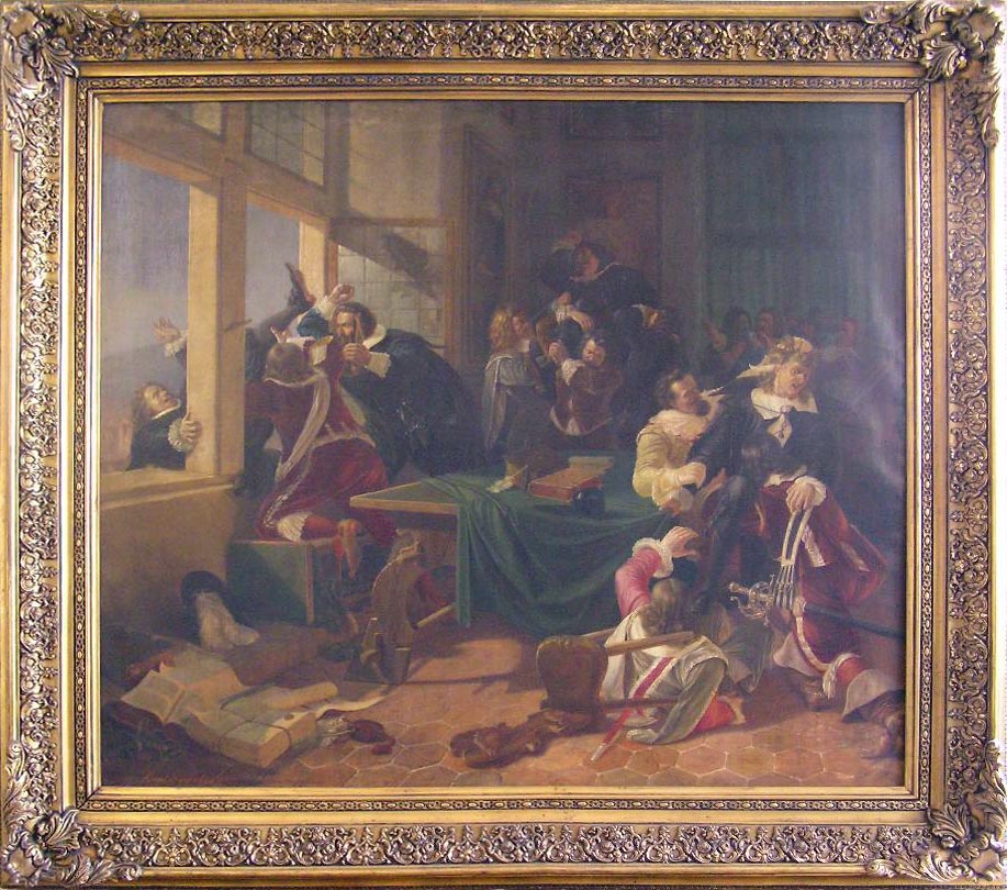 Náhledový obrázek Defenestrace na Pražském radě roku 1618 - 1