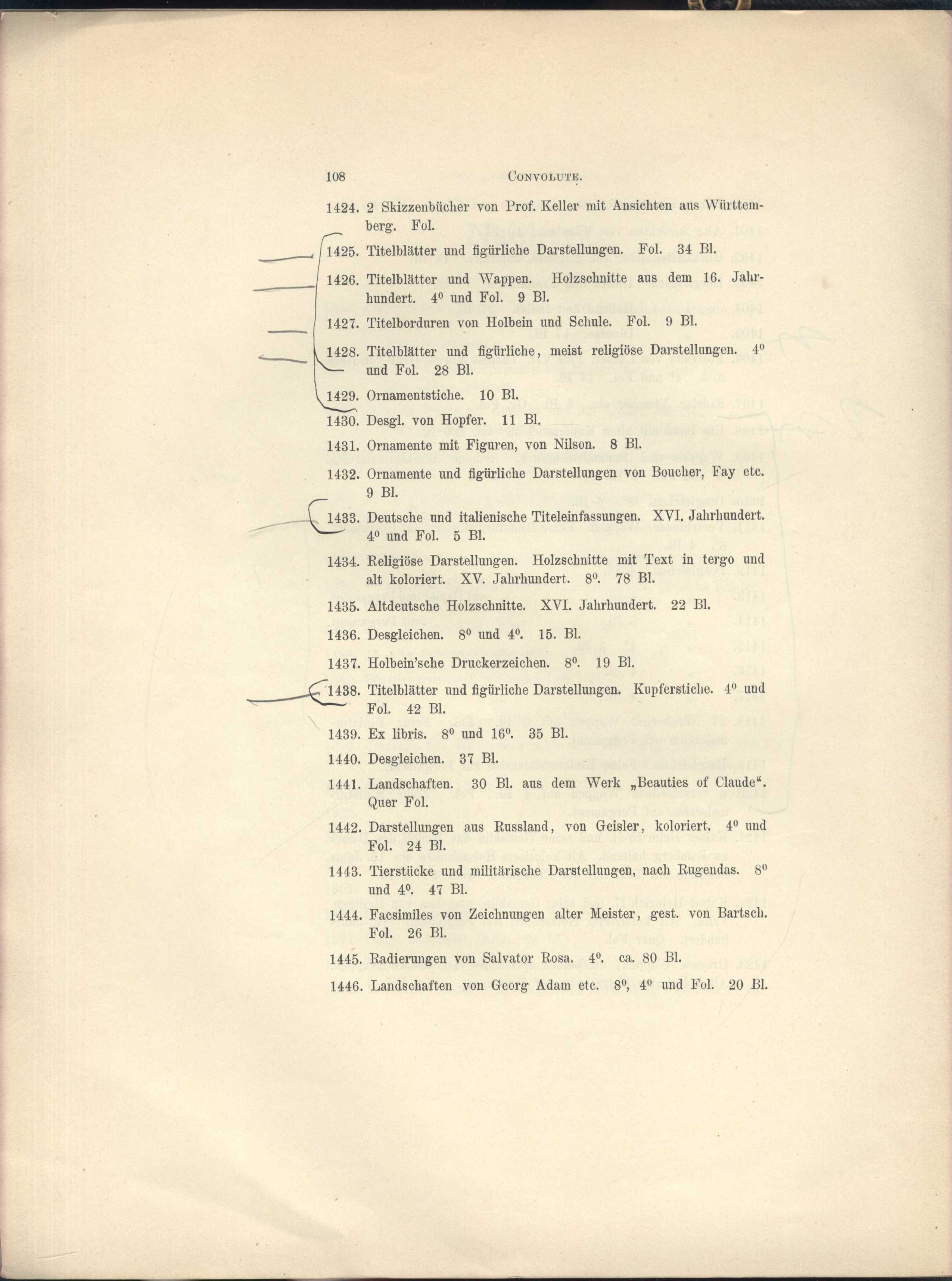 Náhledový obrázek Katalog von Kupferstichen, Radierungen, Holzschnitten etc. - 59