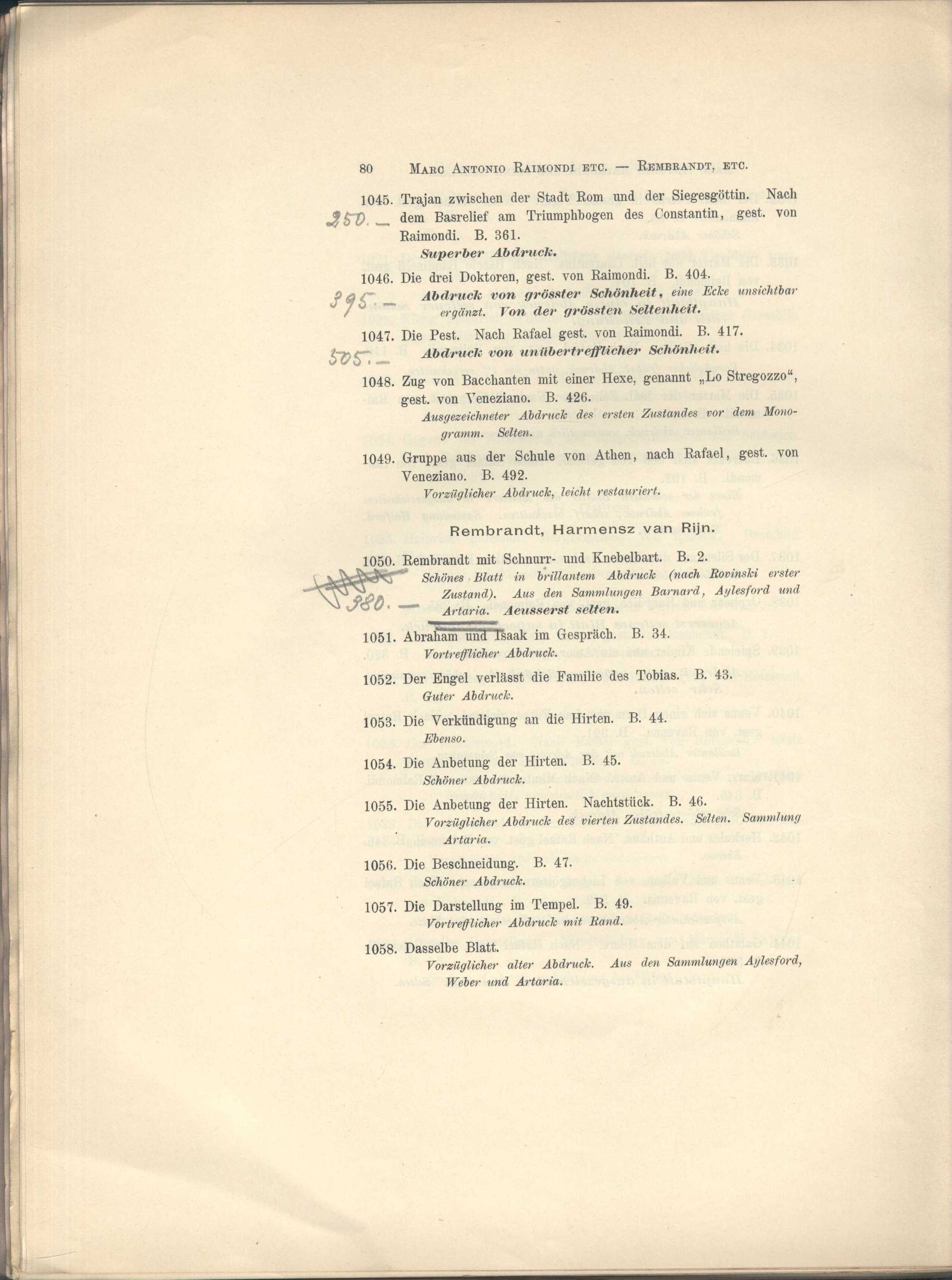 Náhledový obrázek Katalog von Kupferstichen, Radierungen, Holzschnitten etc. - 47