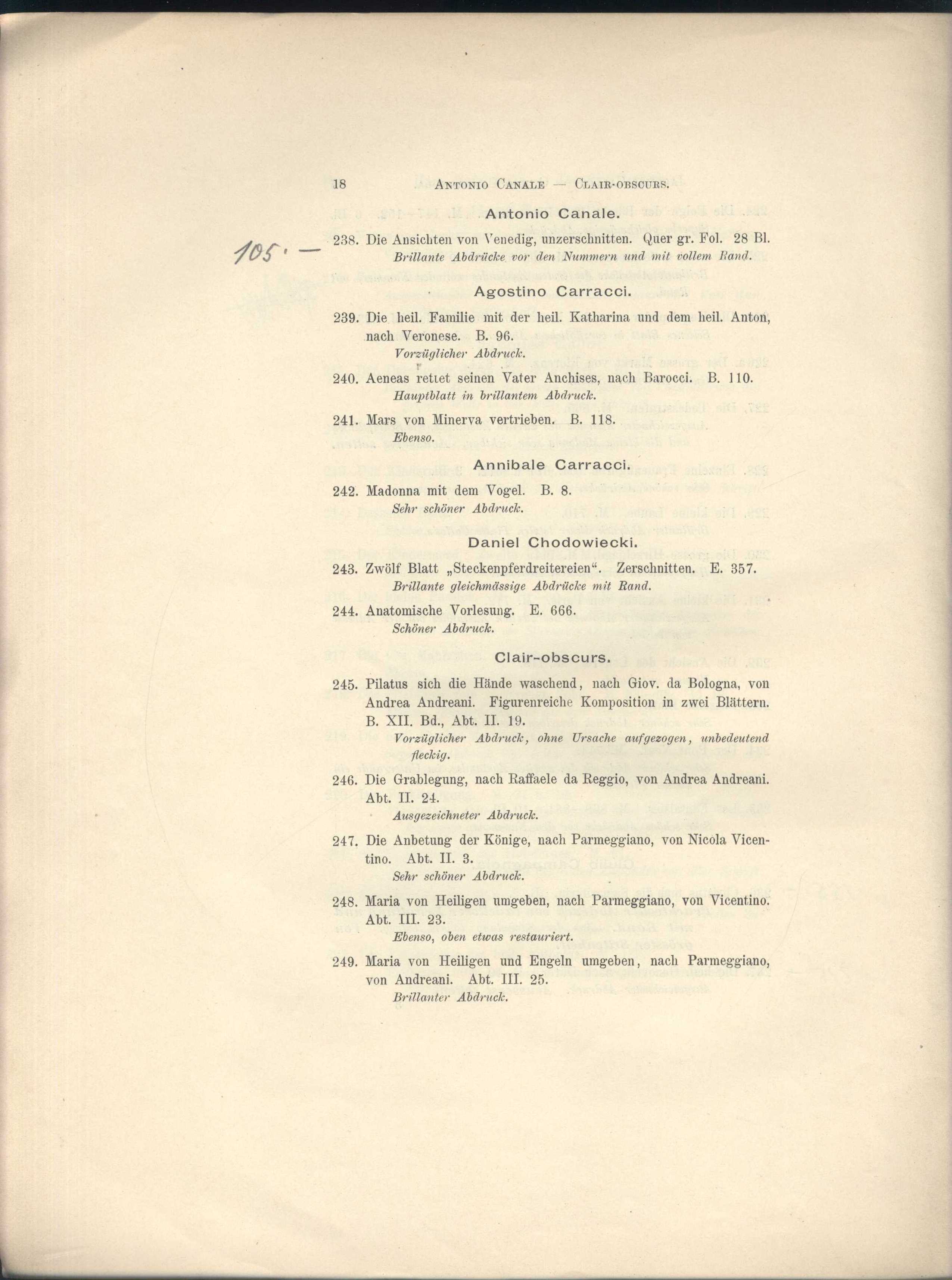 Náhledový obrázek Katalog von Kupferstichen, Radierungen, Holzschnitten etc. - 17