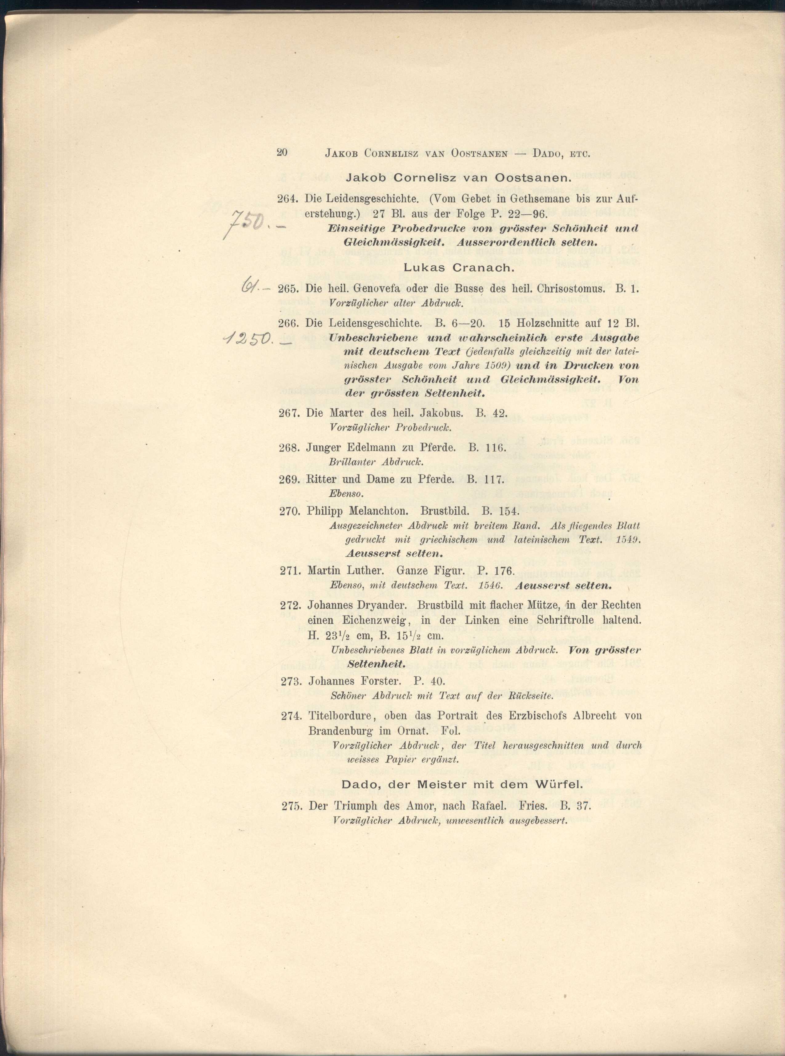 Náhledový obrázek Katalog von Kupferstichen, Radierungen, Holzschnitten etc. - 18